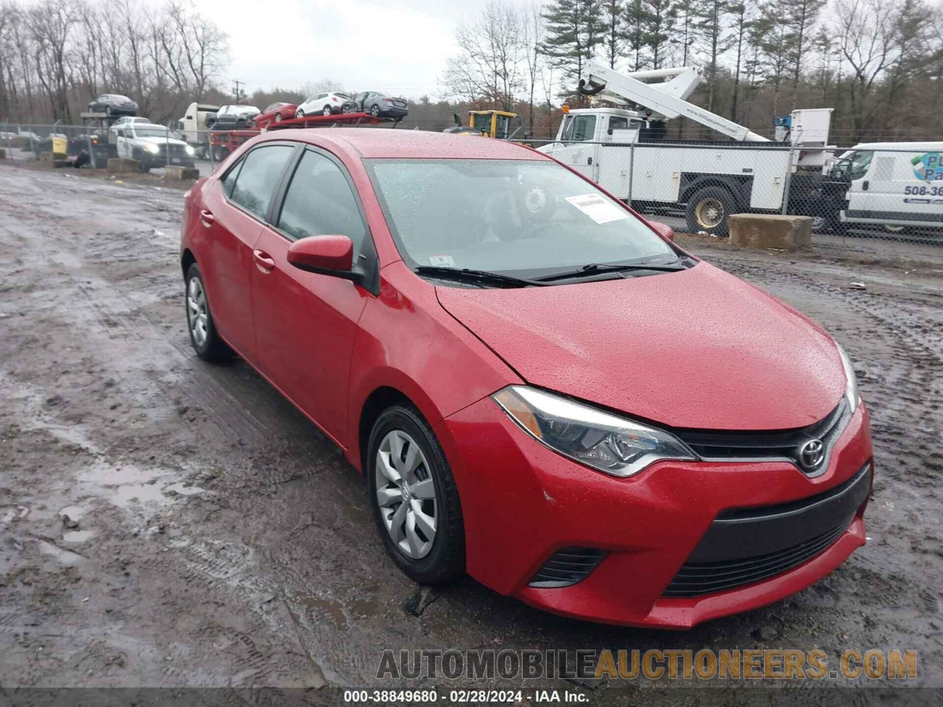 2T1BURHE9GC526628 TOYOTA COROLLA 2016