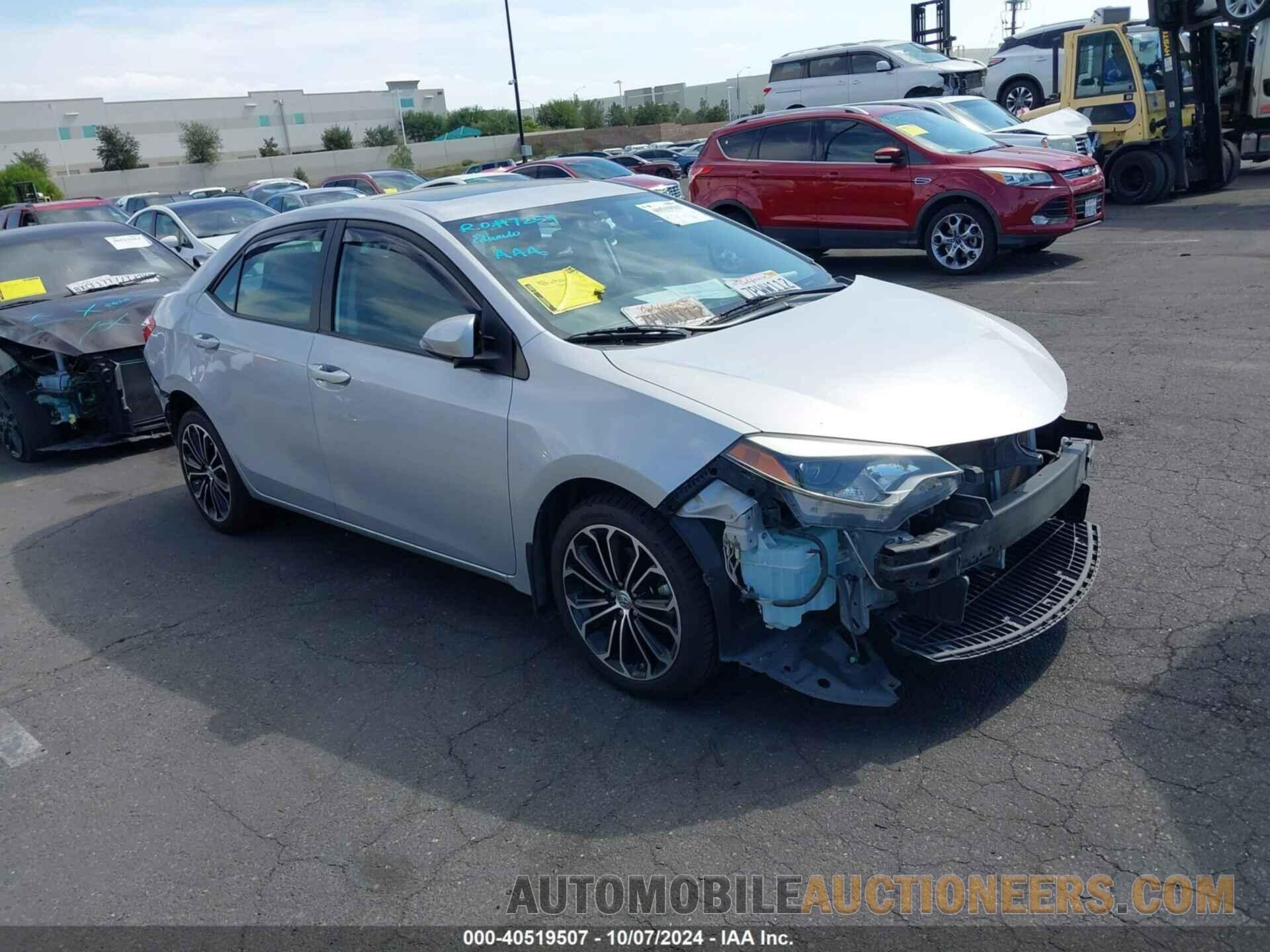 2T1BURHE9GC551805 TOYOTA COROLLA 2016