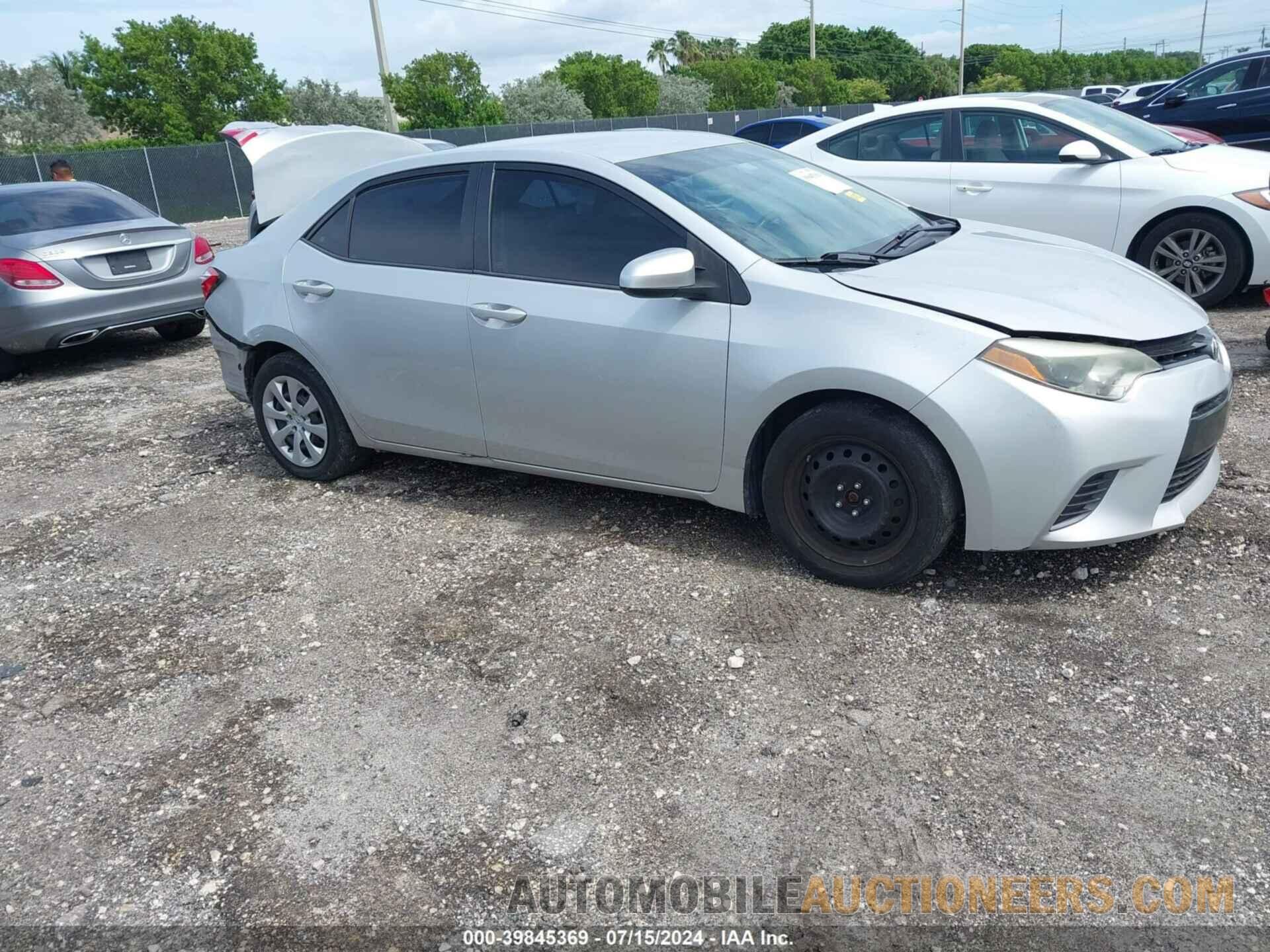 2T1BURHE9GC556695 TOYOTA COROLLA 2016