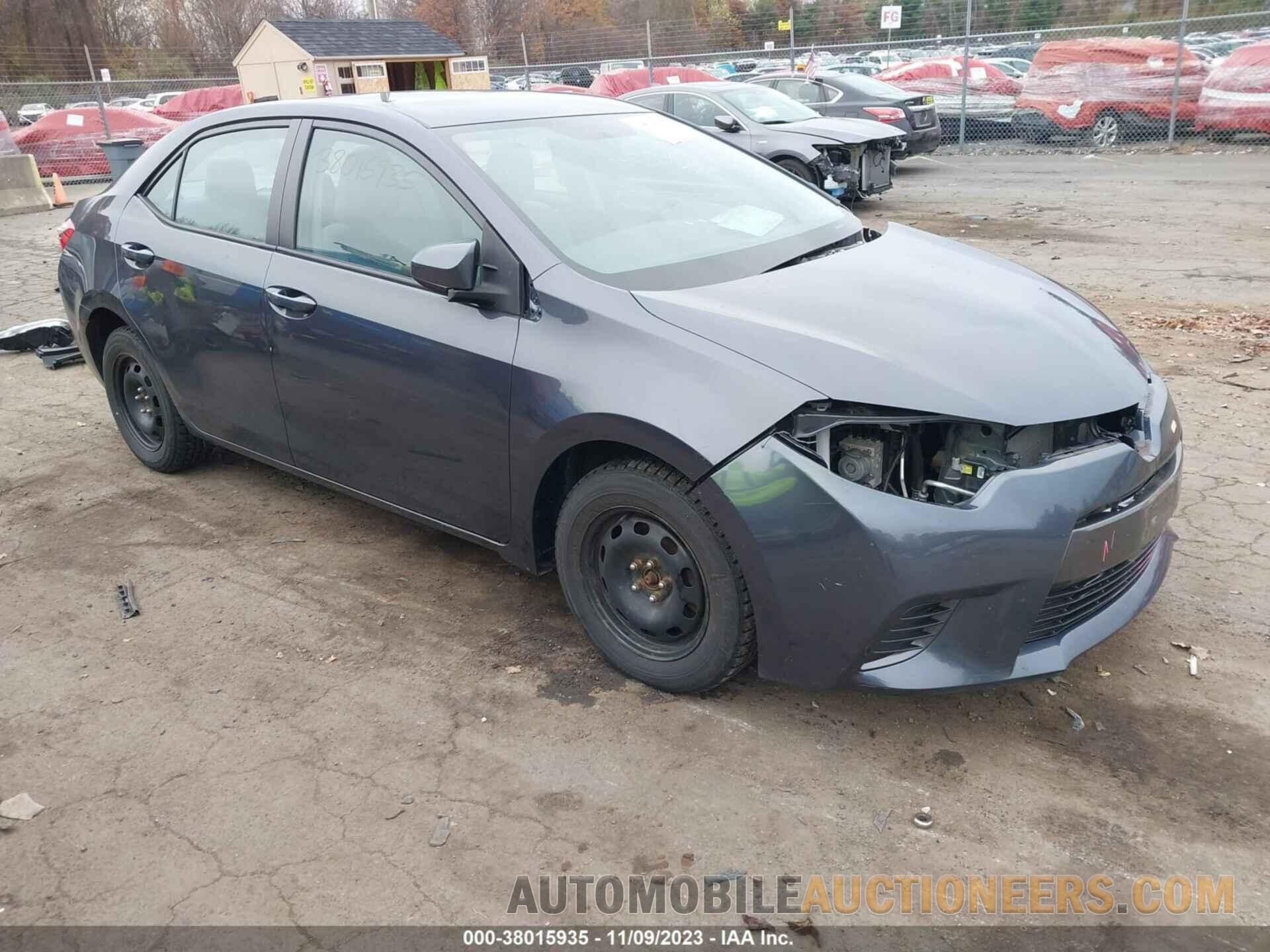 2T1BURHE9GC561301 TOYOTA COROLLA 2016