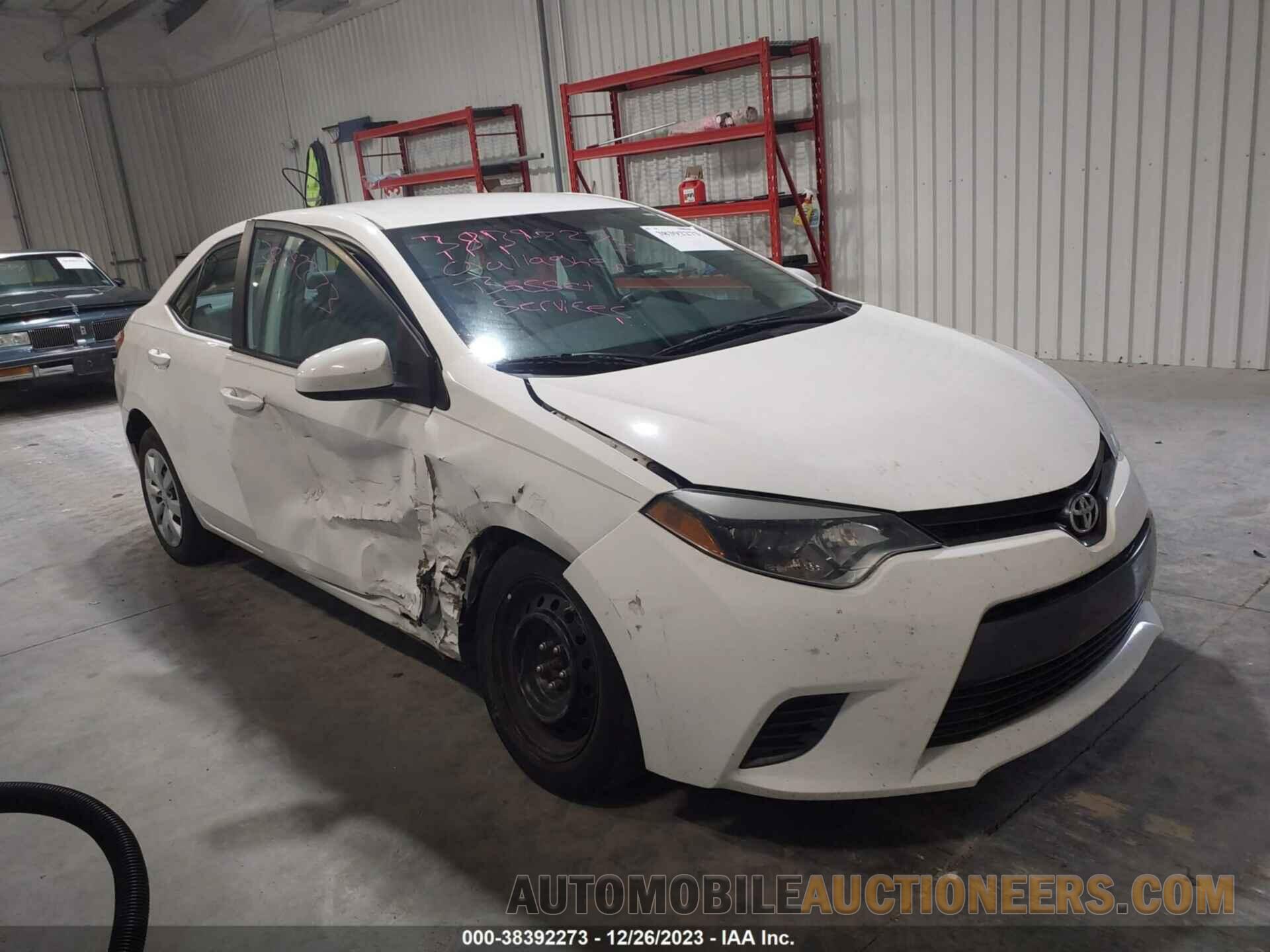 2T1BURHE9GC579782 TOYOTA COROLLA 2016