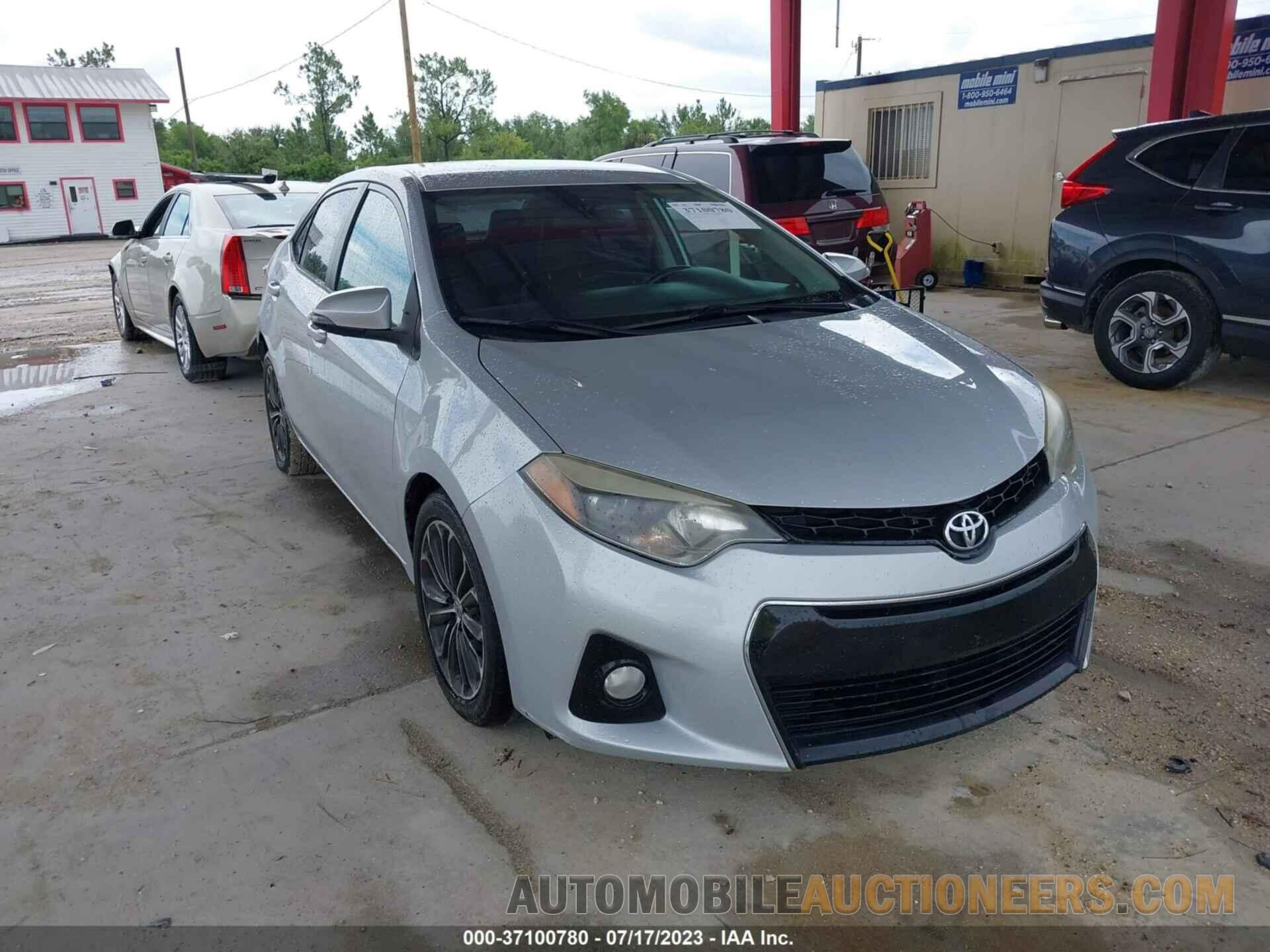 2T1BURHE9GC595593 TOYOTA COROLLA 2016