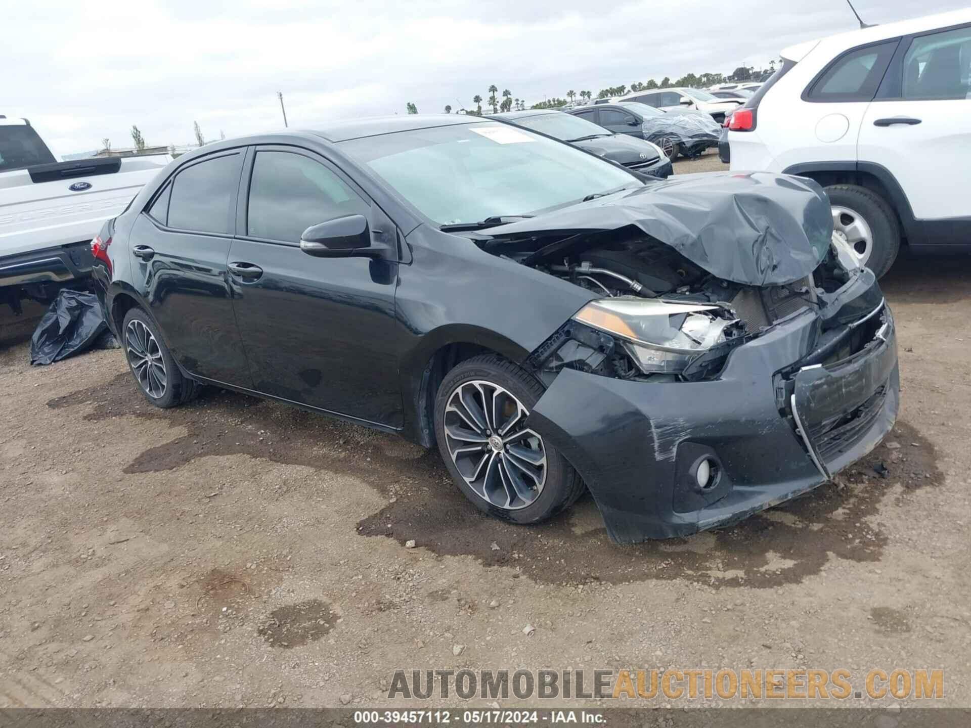 2T1BURHE9GC656201 TOYOTA COROLLA 2016