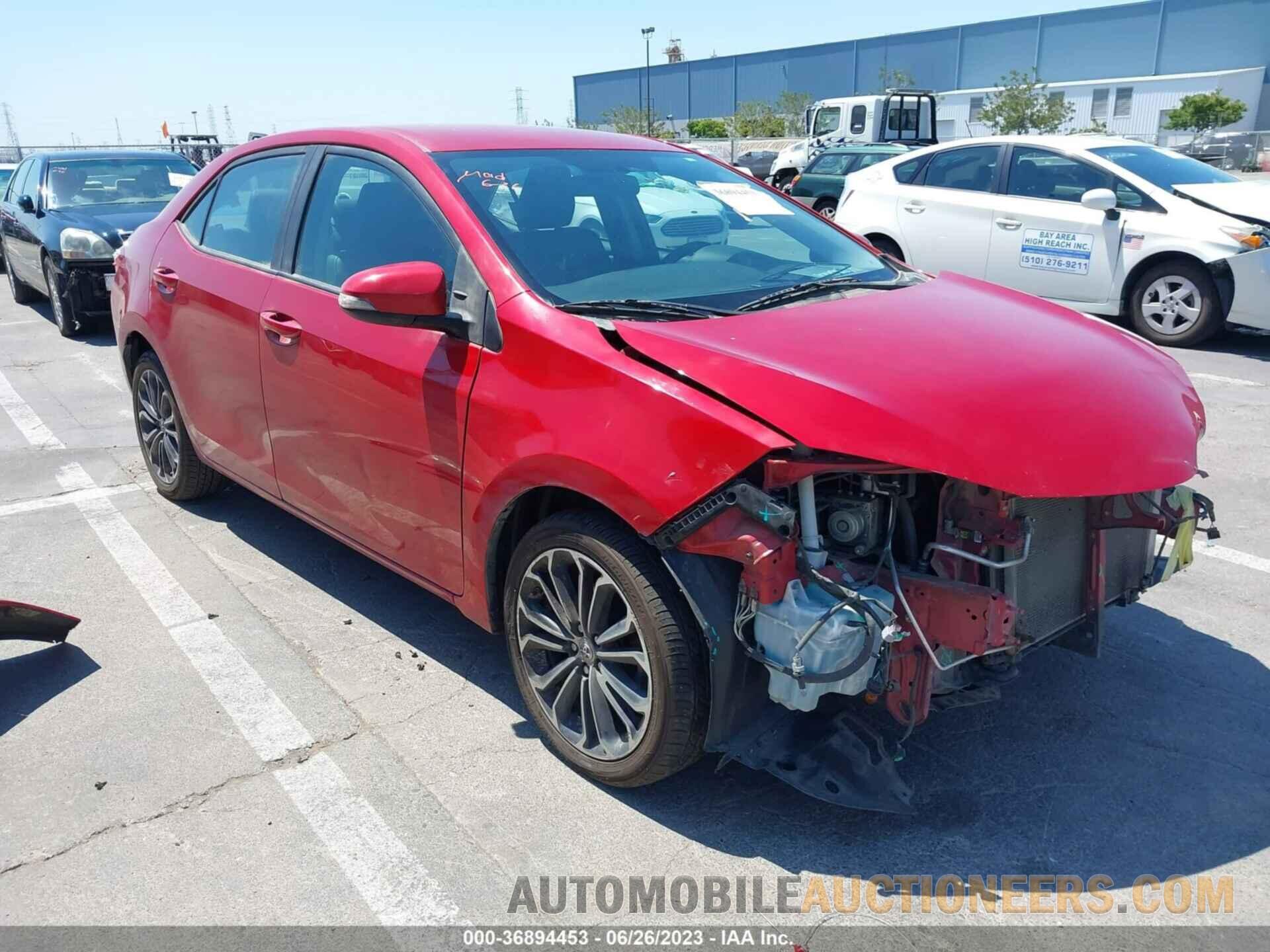 2T1BURHE9GC657414 TOYOTA COROLLA 2016