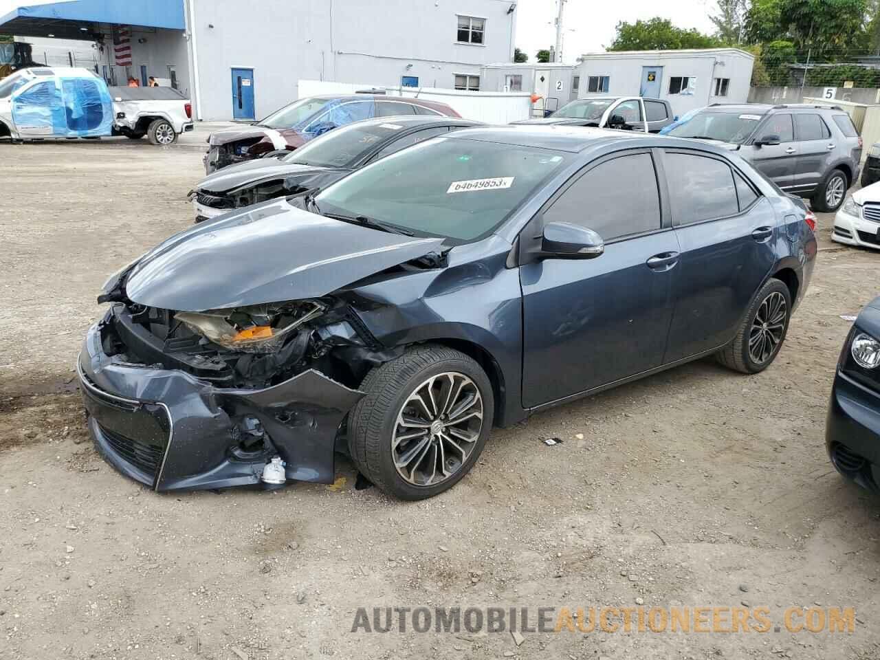 2T1BURHE9GC668672 TOYOTA COROLLA 2016