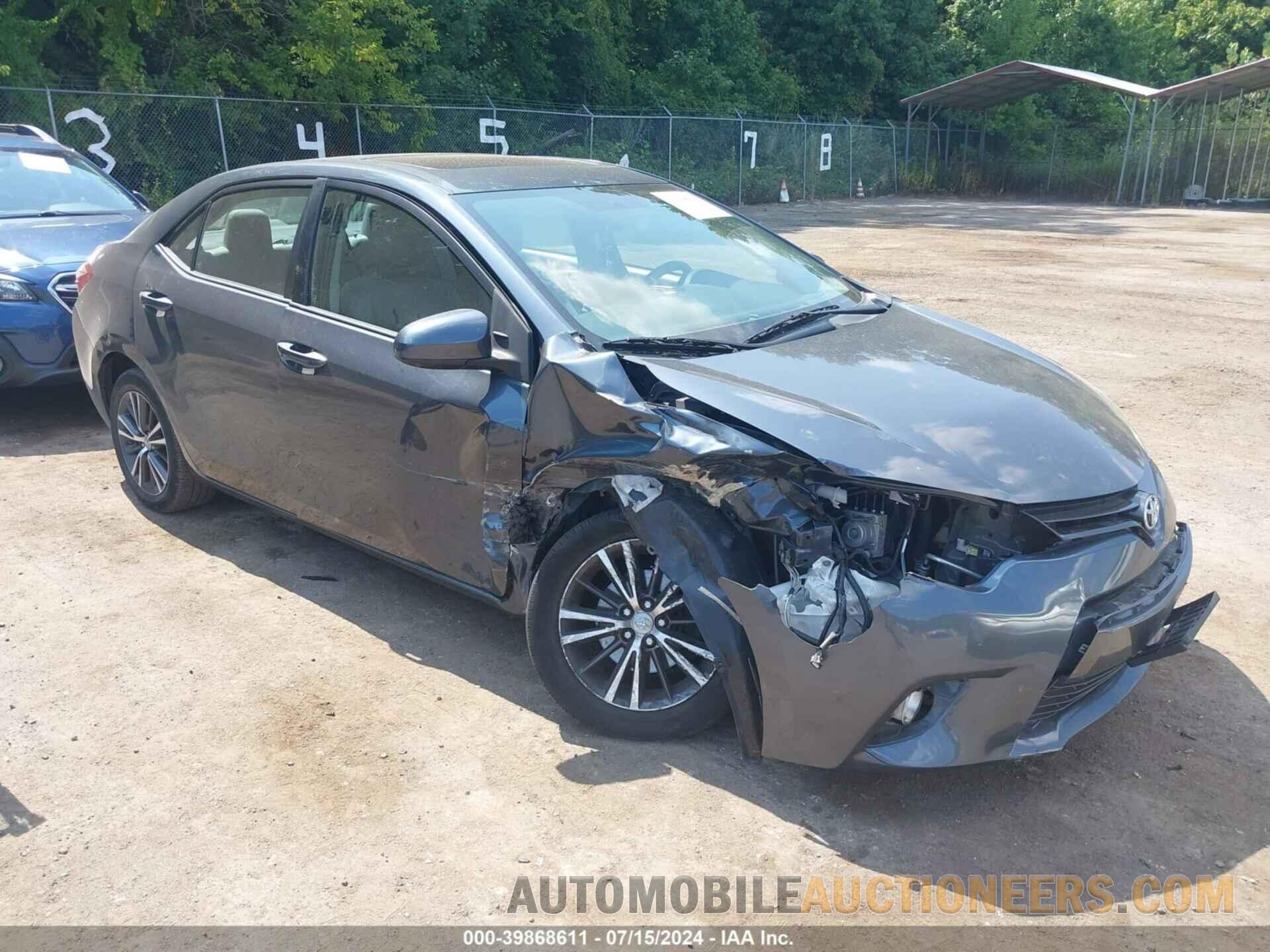 2T1BURHE9GC676402 TOYOTA COROLLA 2016