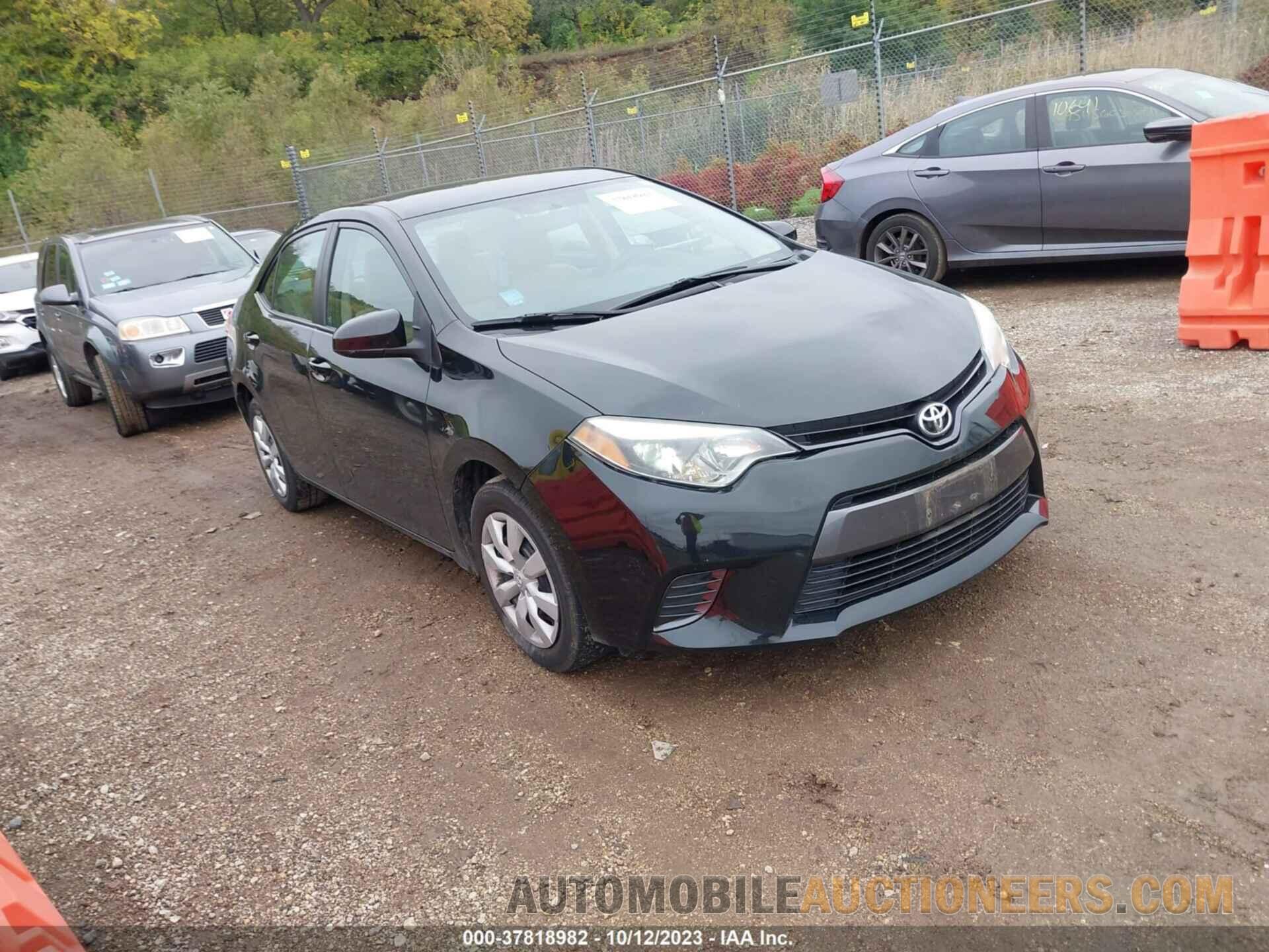 2T1BURHE9GC744357 TOYOTA COROLLA 2016