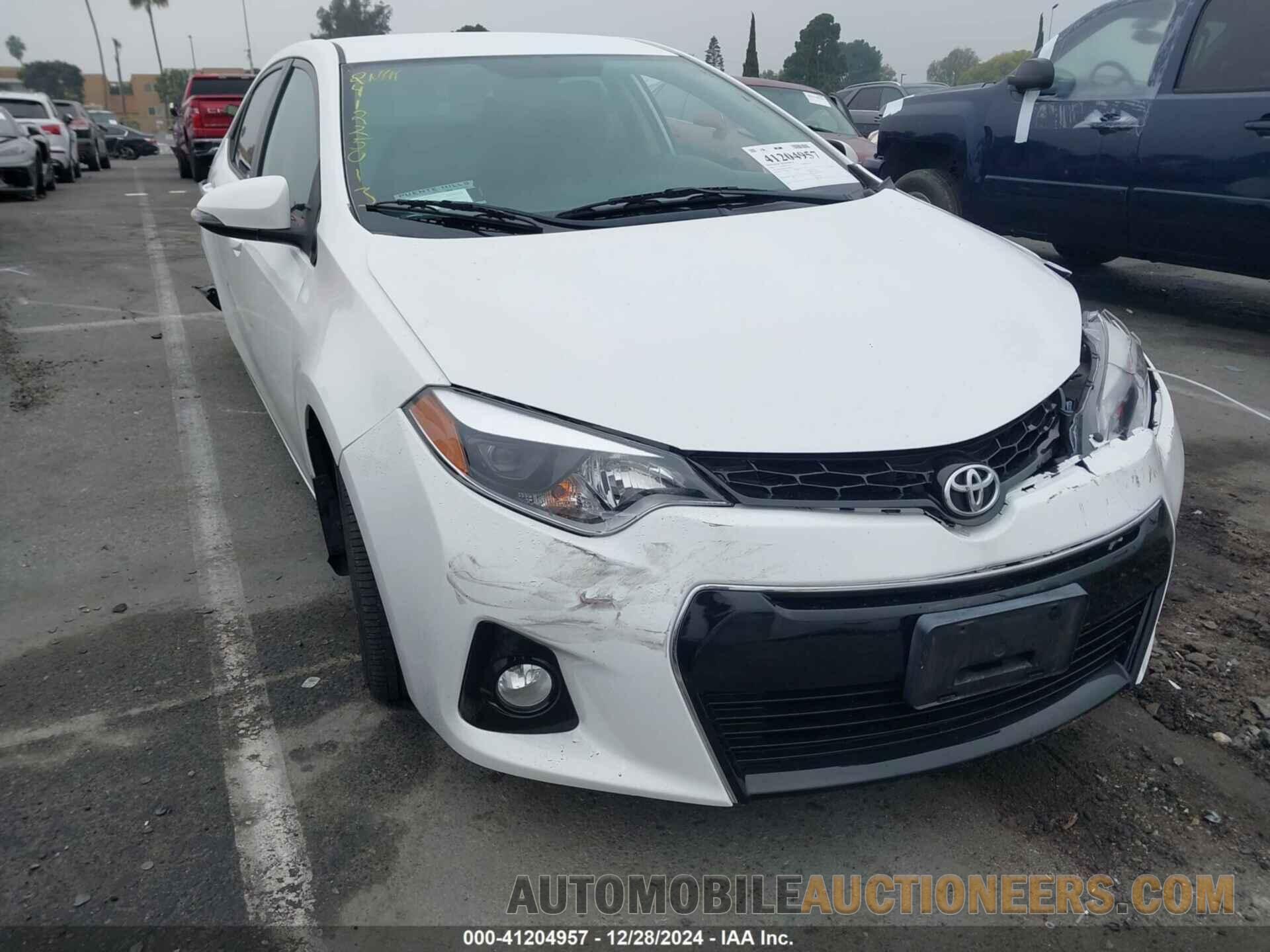 2T1BURHE9GC744374 TOYOTA COROLLA 2016