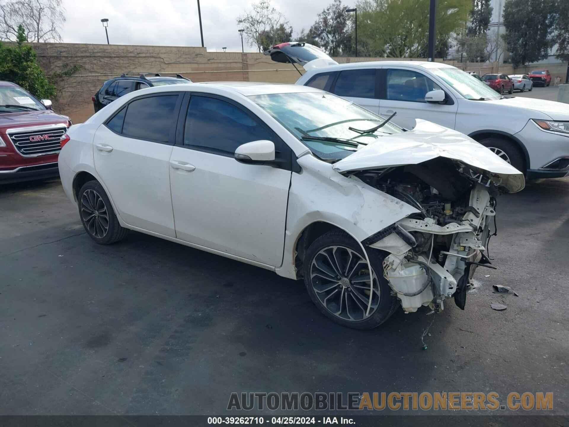 2T1BURHE9GC744682 TOYOTA COROLLA 2016