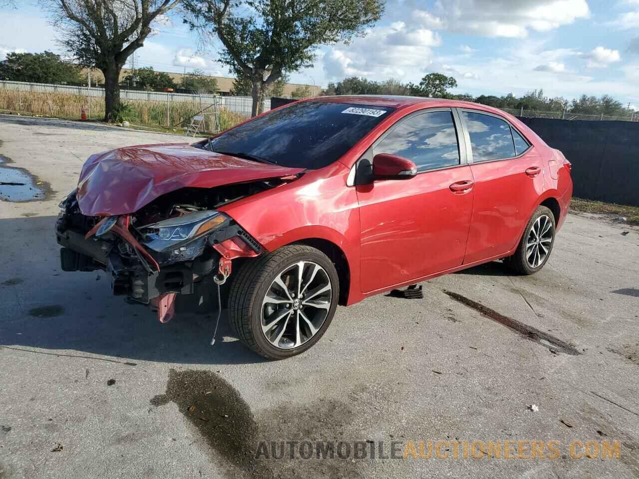 2T1BURHE9HC747082 TOYOTA COROLLA 2017