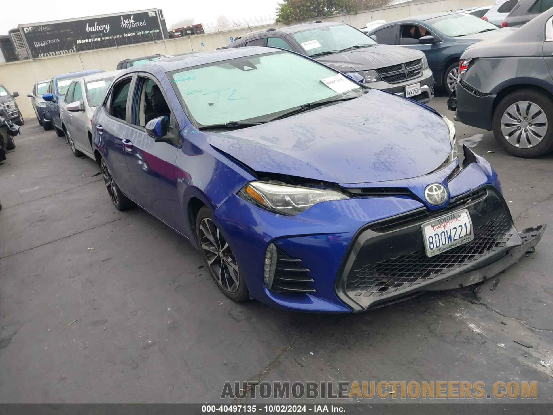 2T1BURHE9HC748278 TOYOTA COROLLA 2017