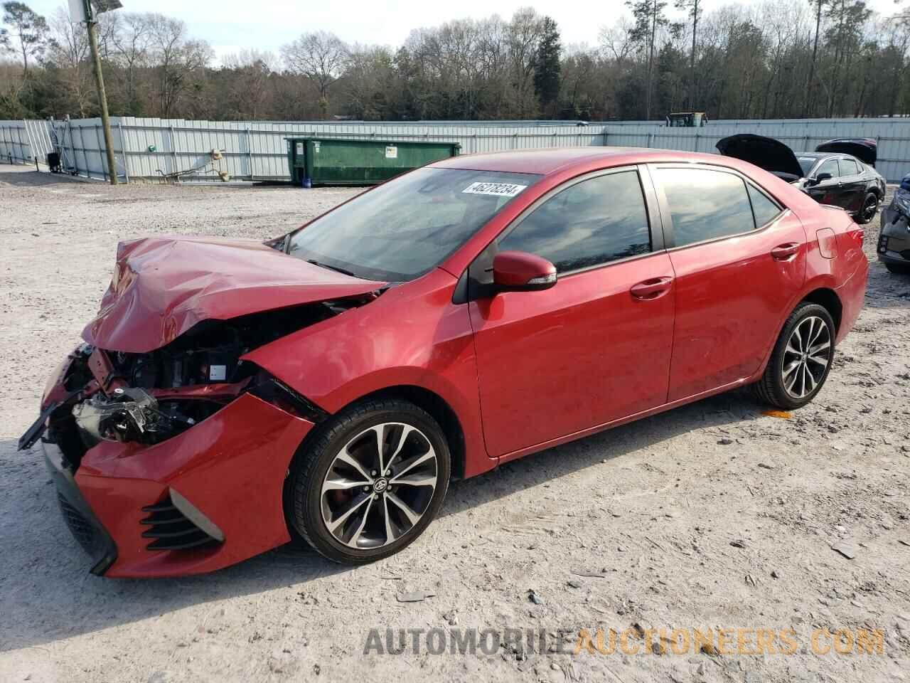 2T1BURHE9HC752248 TOYOTA COROLLA 2017