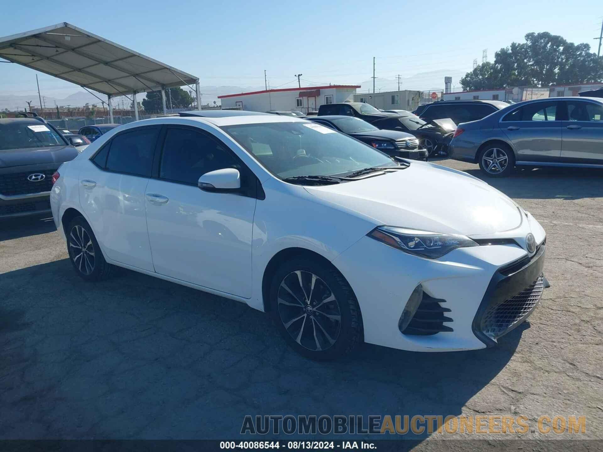 2T1BURHE9HC804588 TOYOTA COROLLA 2017