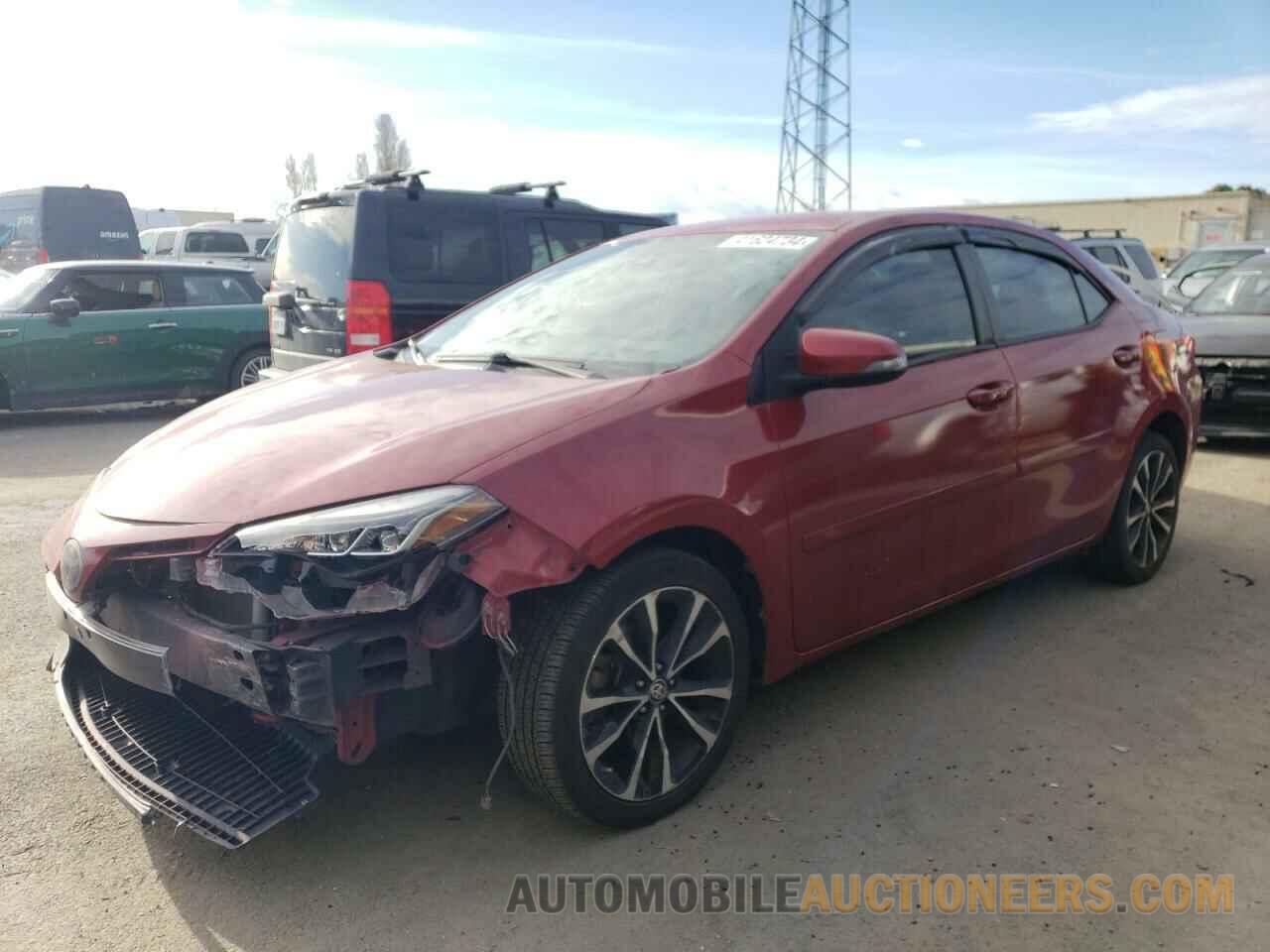 2T1BURHE9HC835615 TOYOTA COROLLA 2017