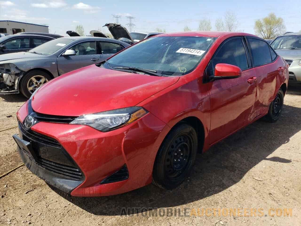 2T1BURHE9HC847618 TOYOTA COROLLA 2017