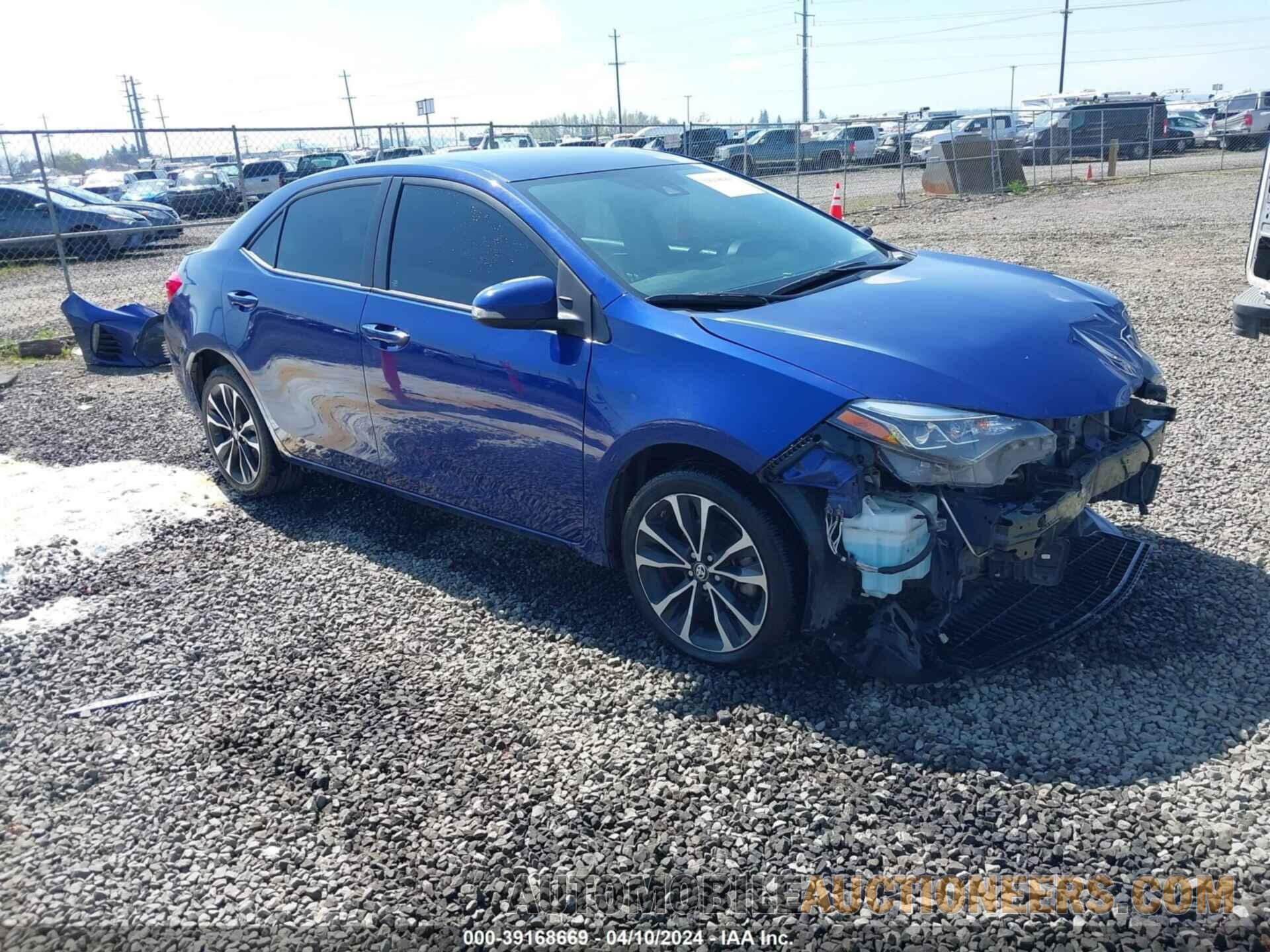 2T1BURHE9HC884183 TOYOTA COROLLA 2017