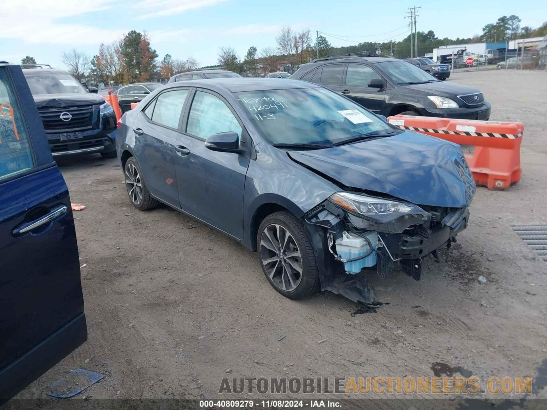 2T1BURHE9JC116502 TOYOTA COROLLA 2018