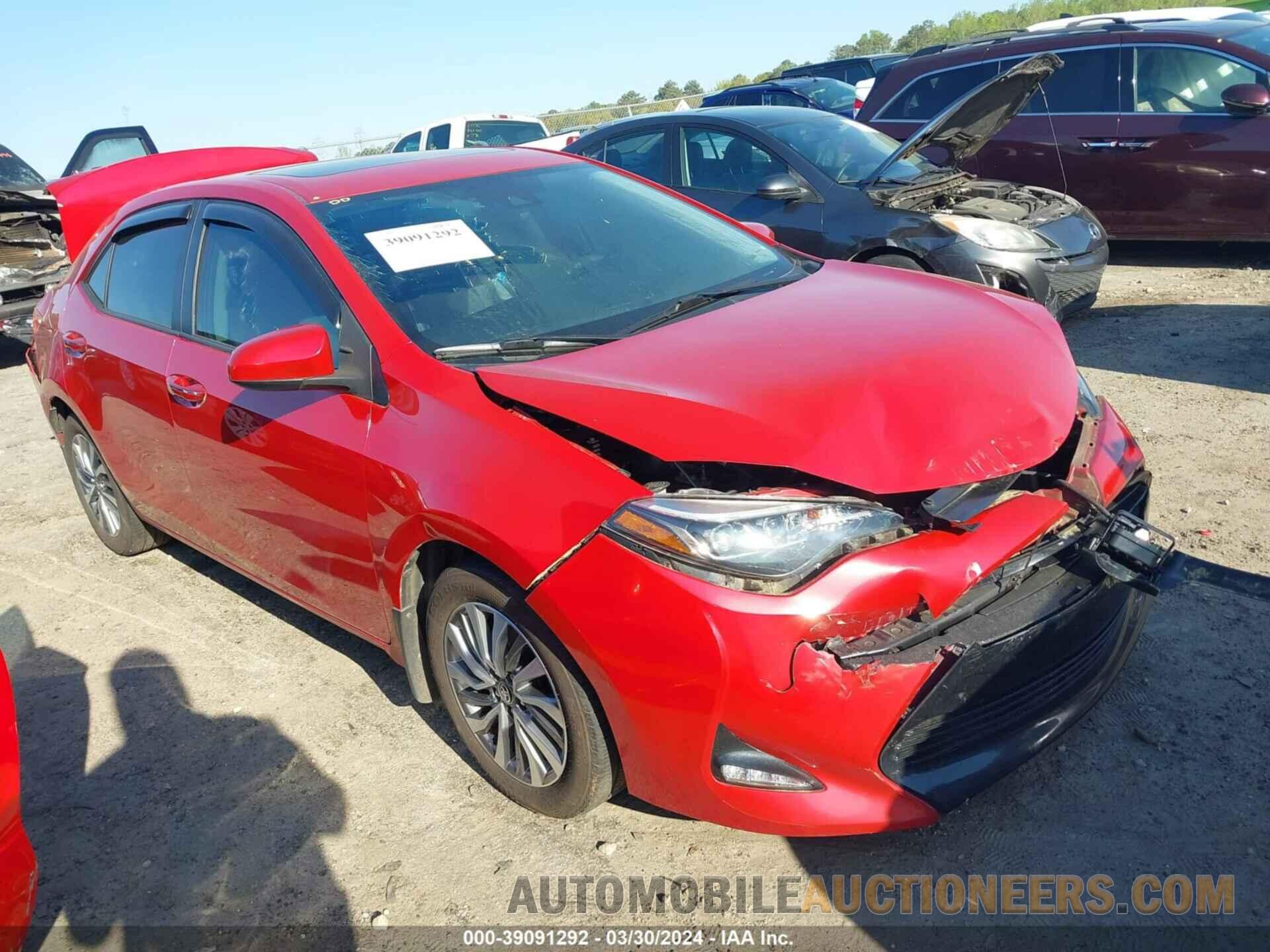 2T1BURHE9KC139649 TOYOTA COROLLA 2019