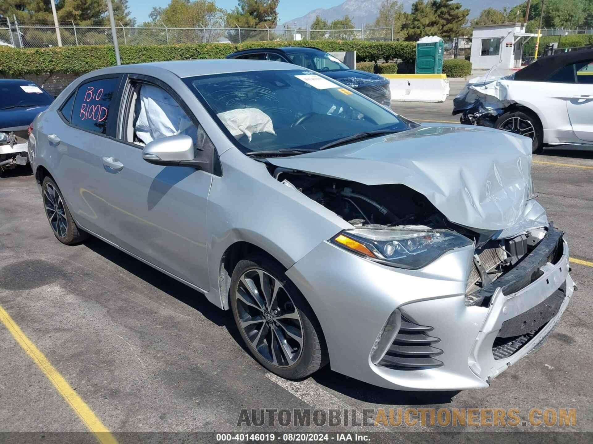 2T1BURHE9KC163451 TOYOTA COROLLA 2019