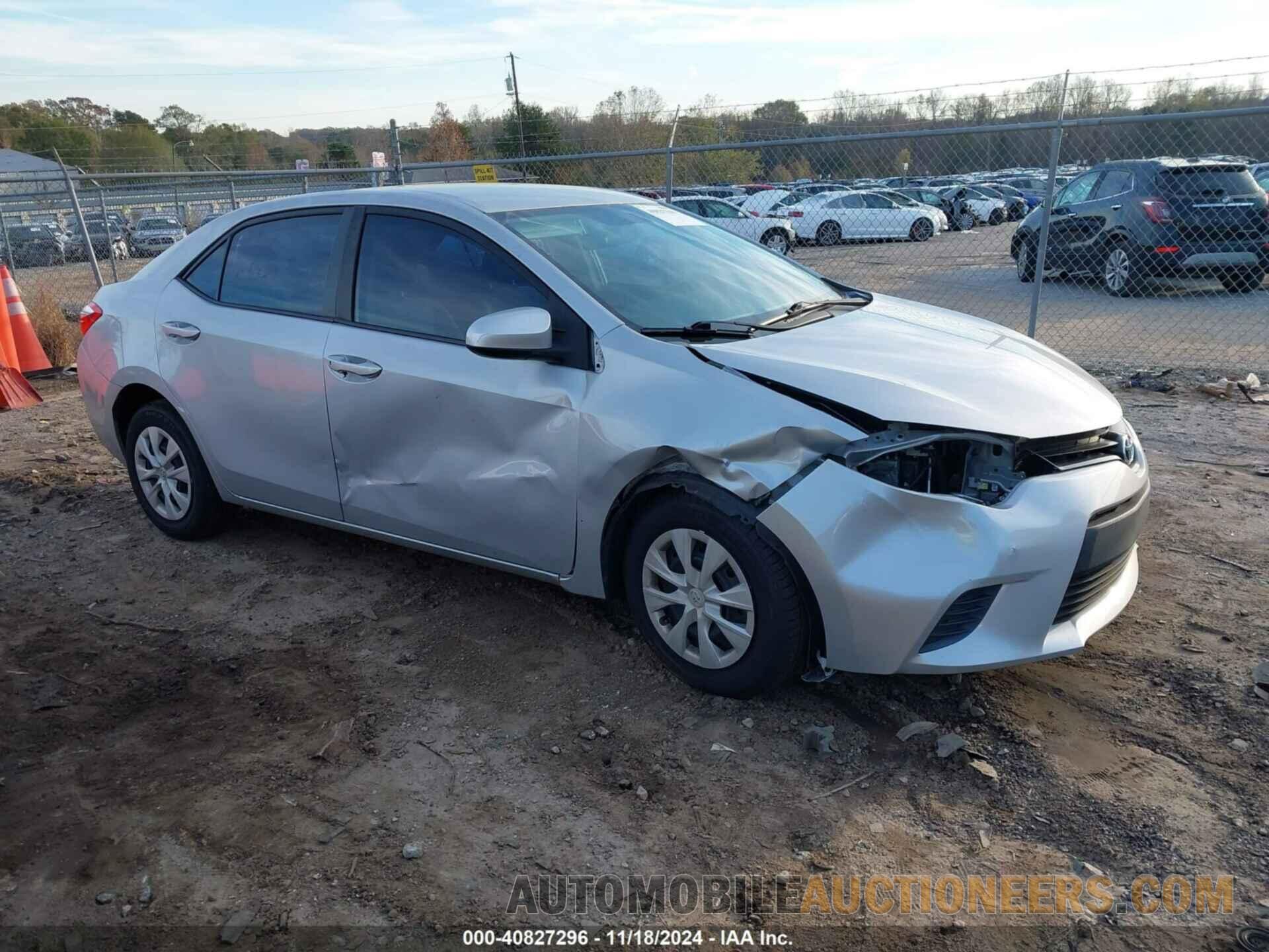 2T1BURHEXEC037801 TOYOTA COROLLA 2014