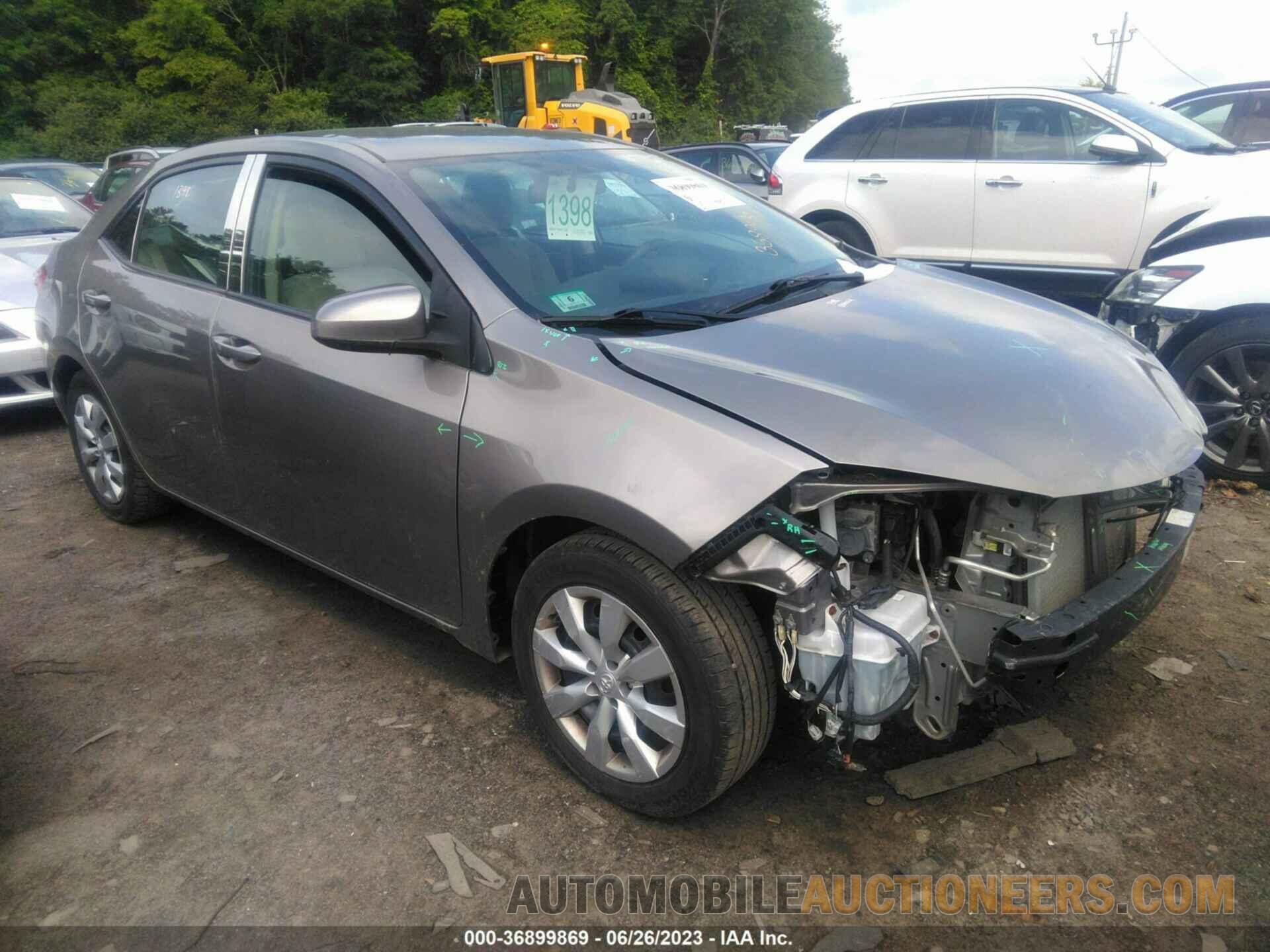 2T1BURHEXFC237000 TOYOTA COROLLA 2015