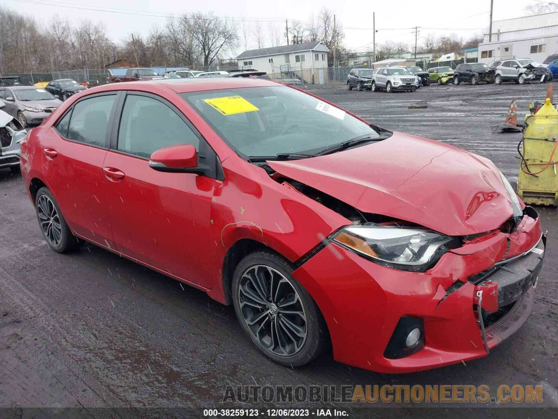 2T1BURHEXFC241662 TOYOTA COROLLA 2015