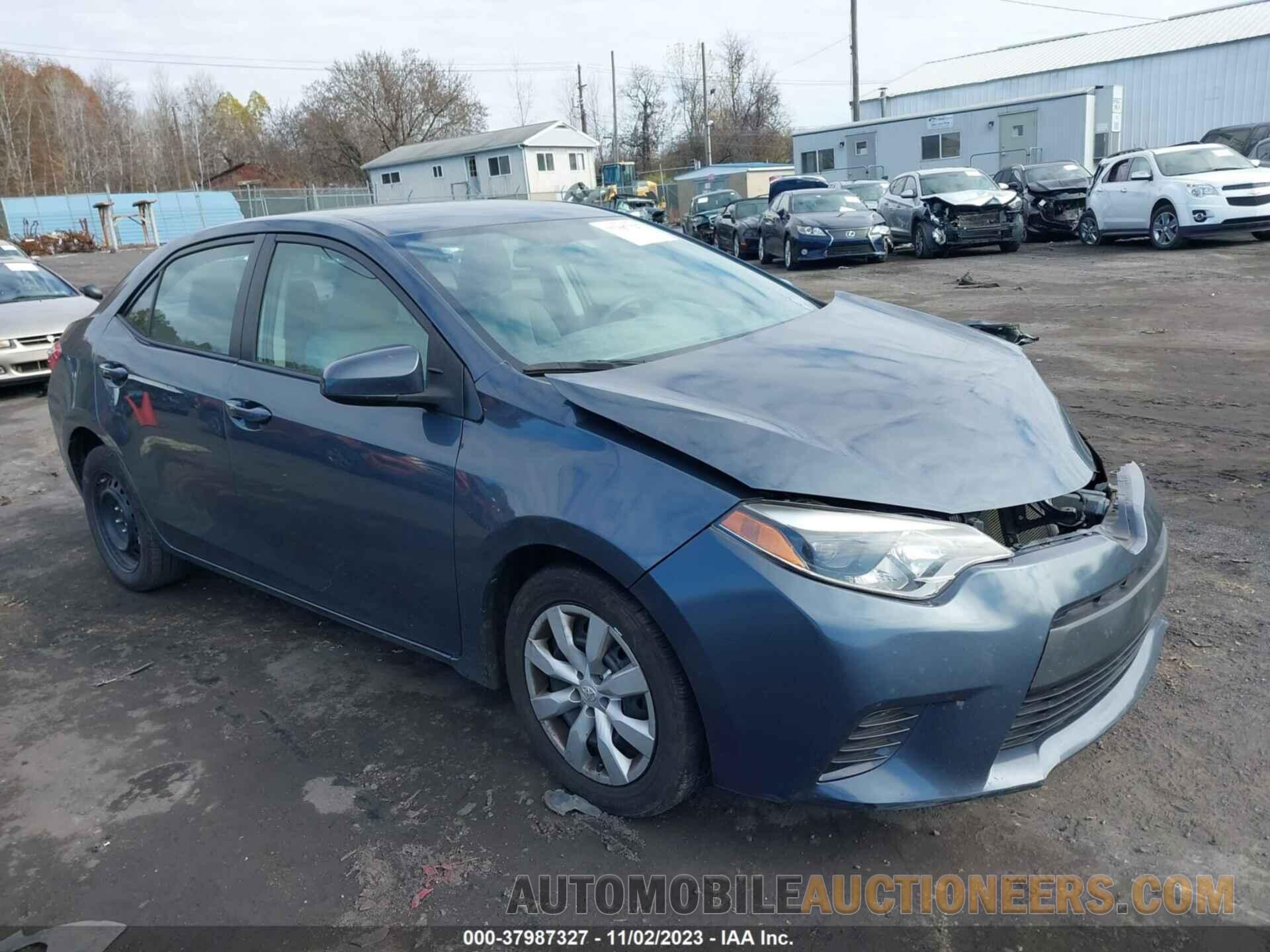 2T1BURHEXFC245467 TOYOTA COROLLA 2015