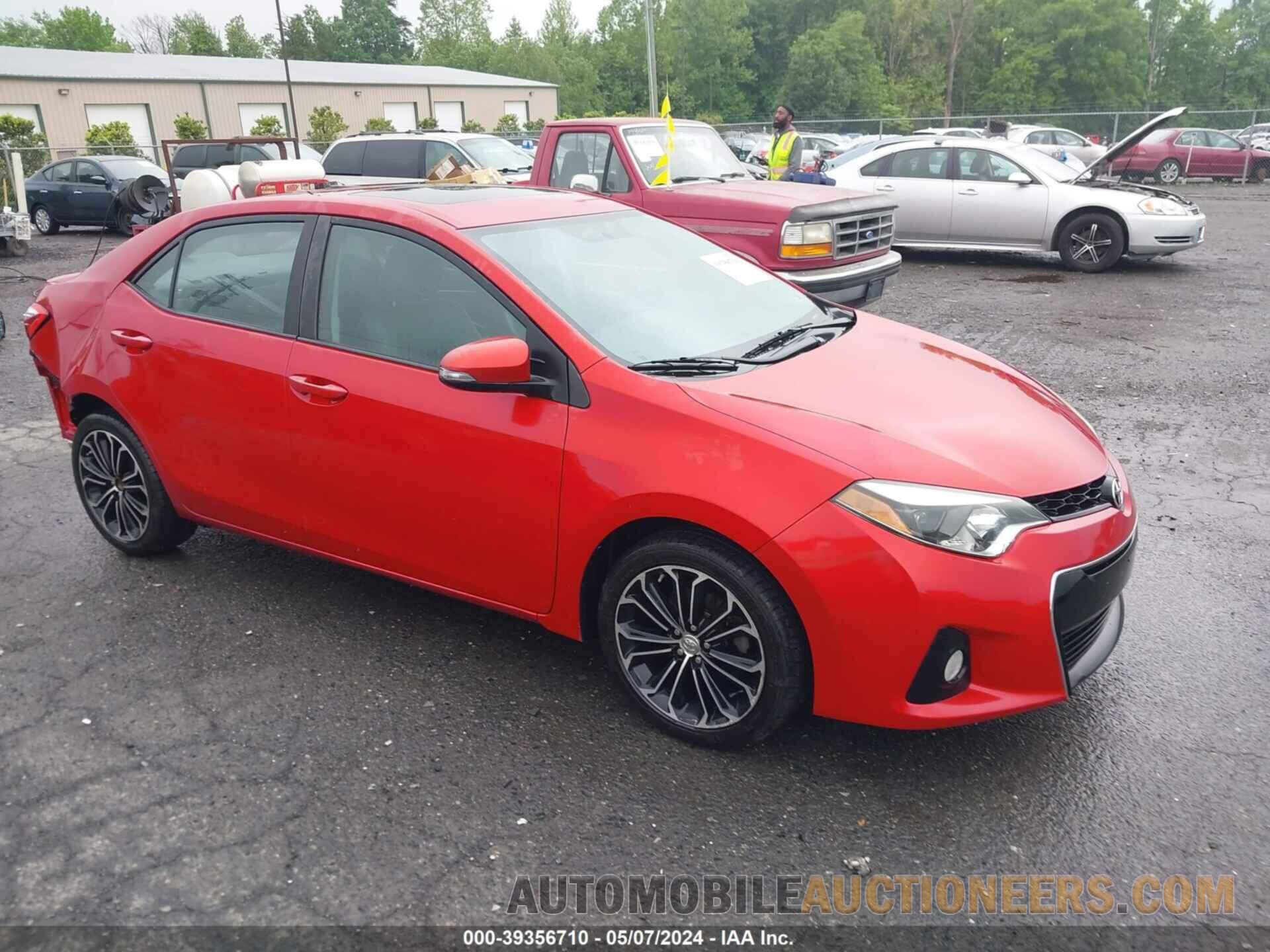 2T1BURHEXFC259093 TOYOTA COROLLA 2015