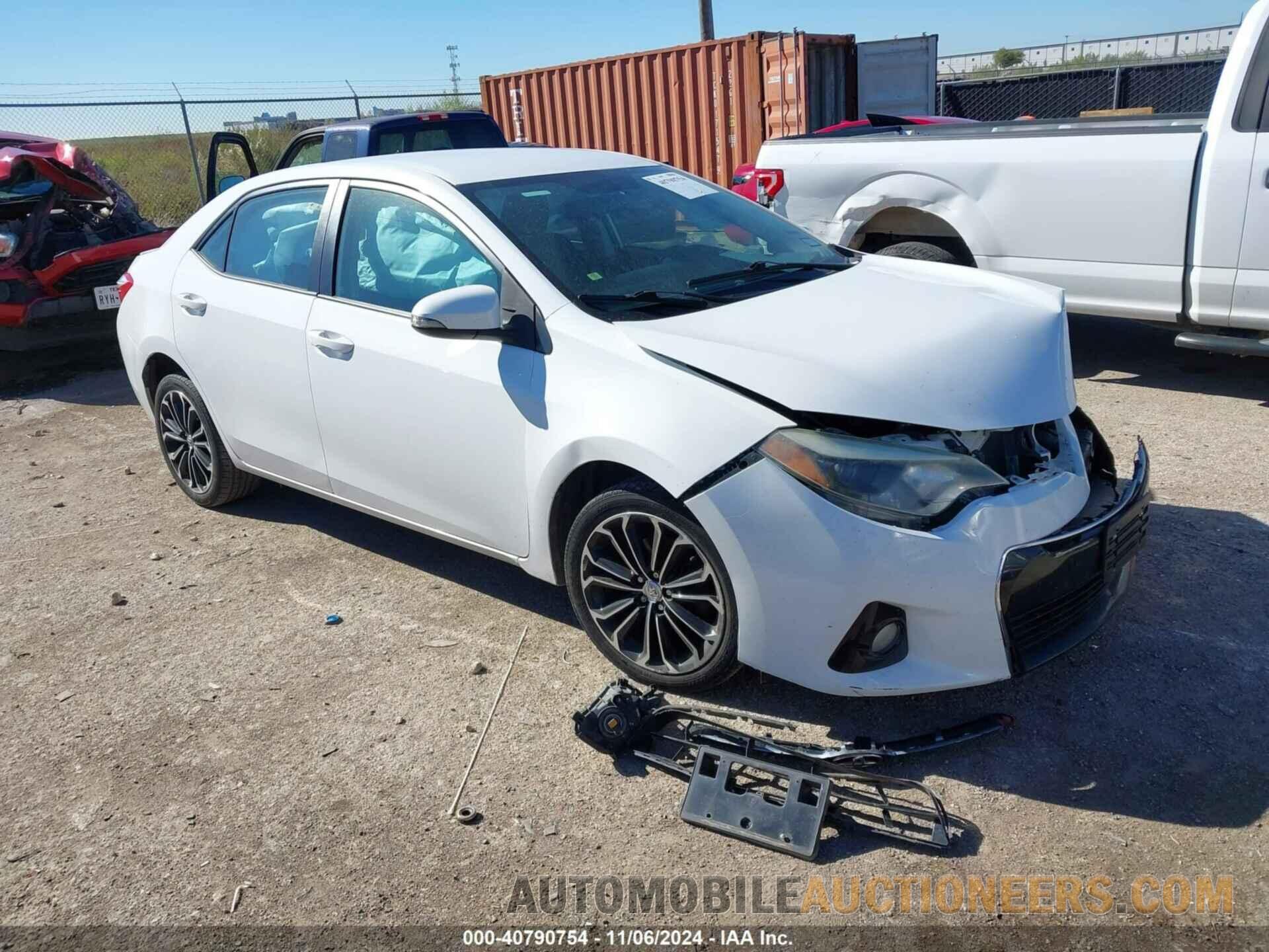 2T1BURHEXFC262530 TOYOTA COROLLA 2015