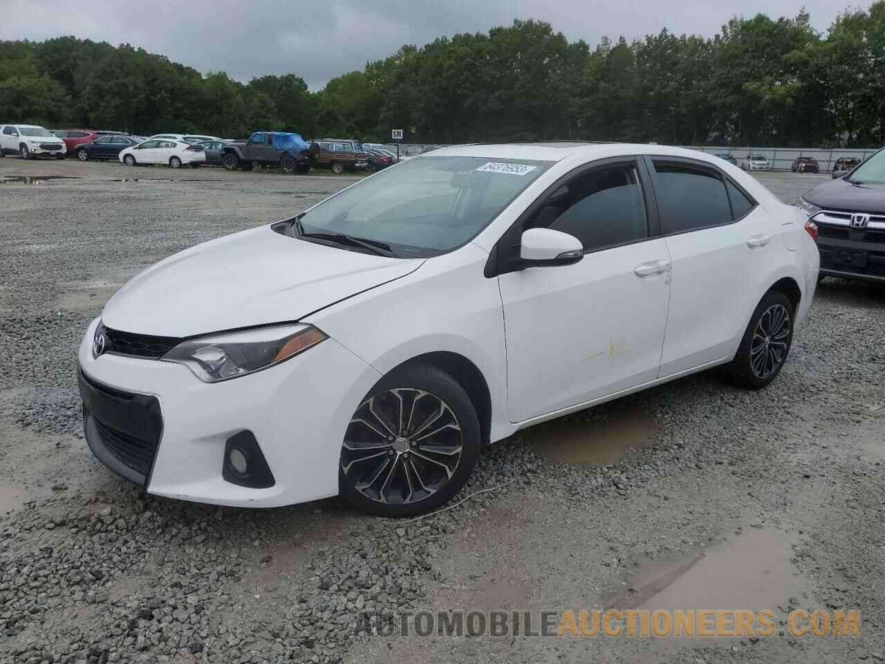 2T1BURHEXFC264522 TOYOTA COROLLA 2015