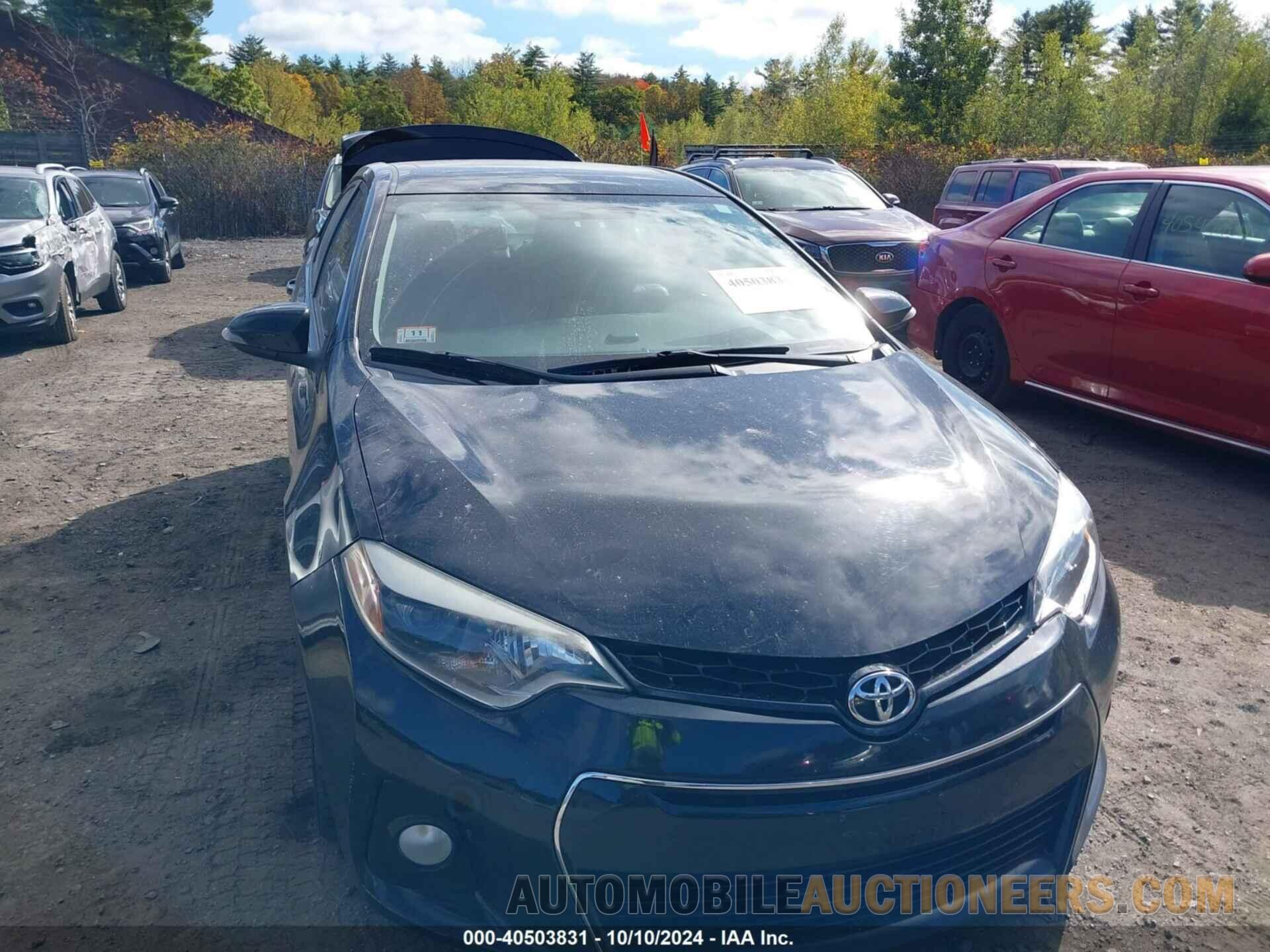 2T1BURHEXFC269283 TOYOTA COROLLA 2015