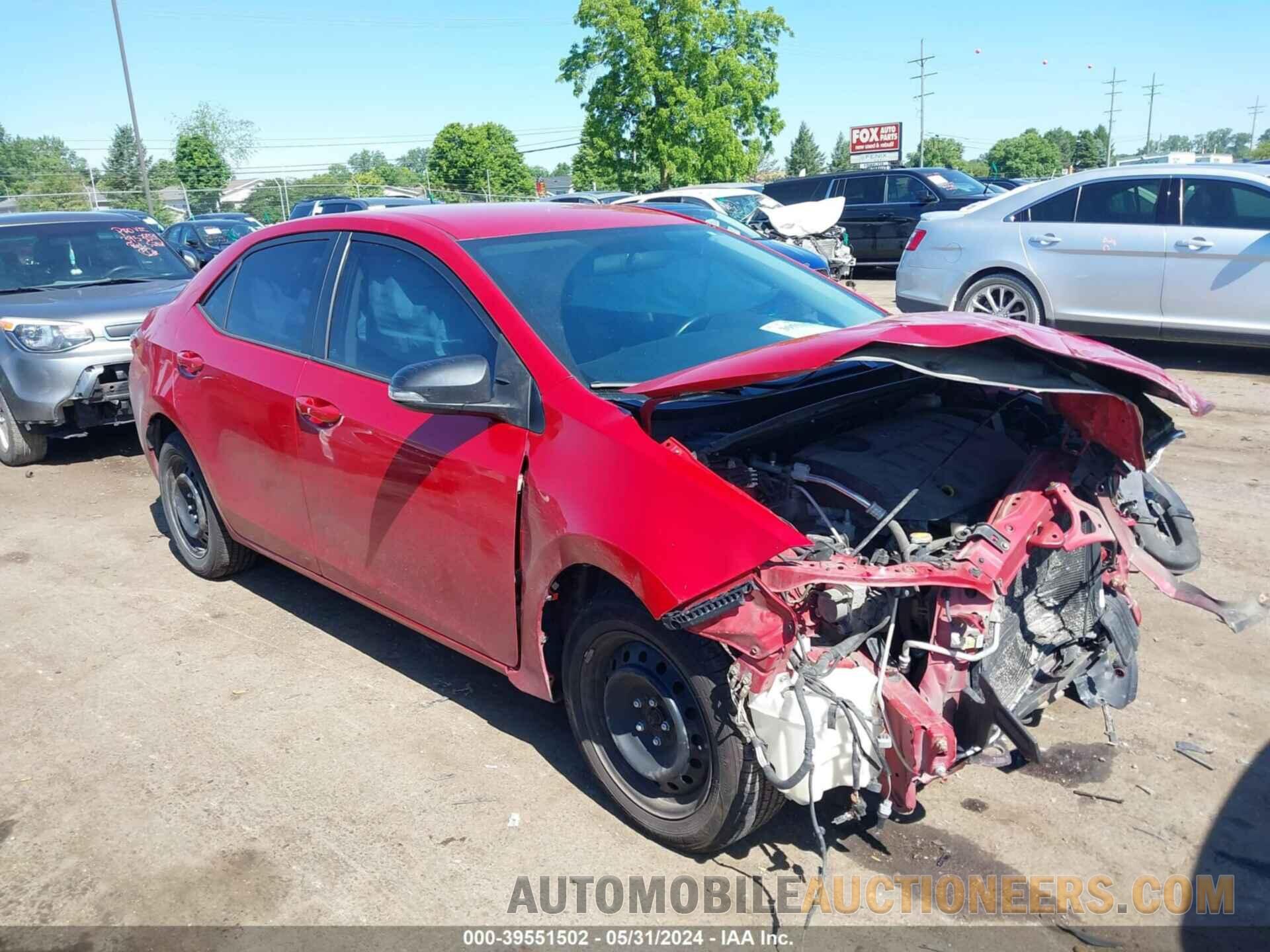 2T1BURHEXFC272538 TOYOTA COROLLA 2015