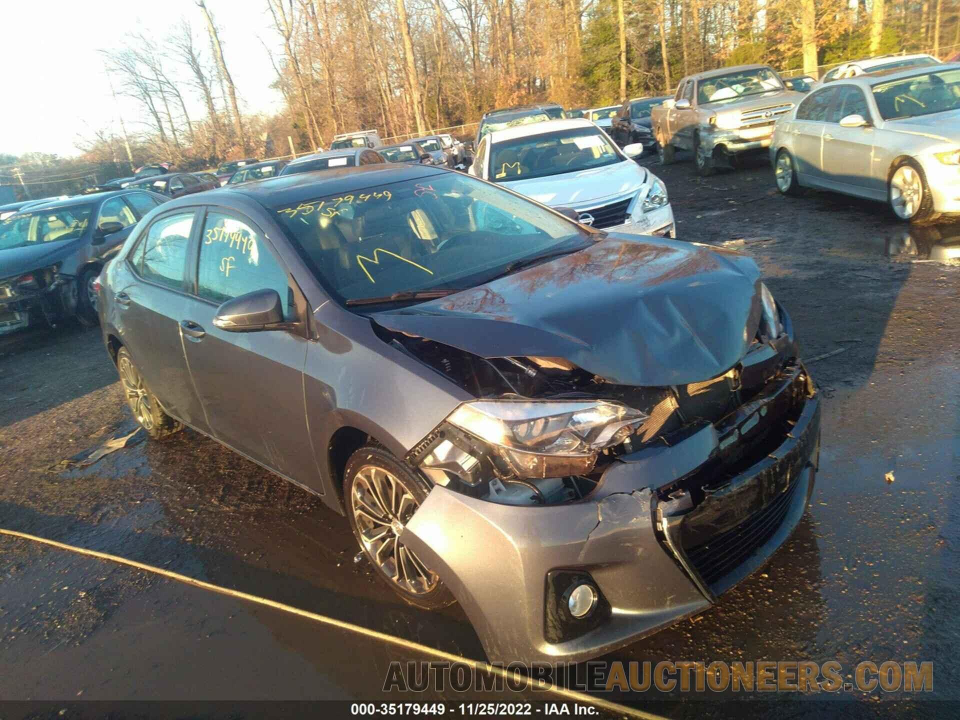 2T1BURHEXFC273897 TOYOTA COROLLA 2015