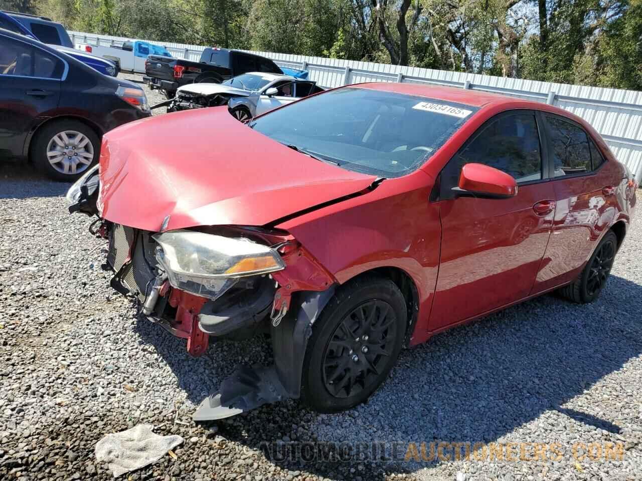 2T1BURHEXFC276086 TOYOTA COROLLA 2015