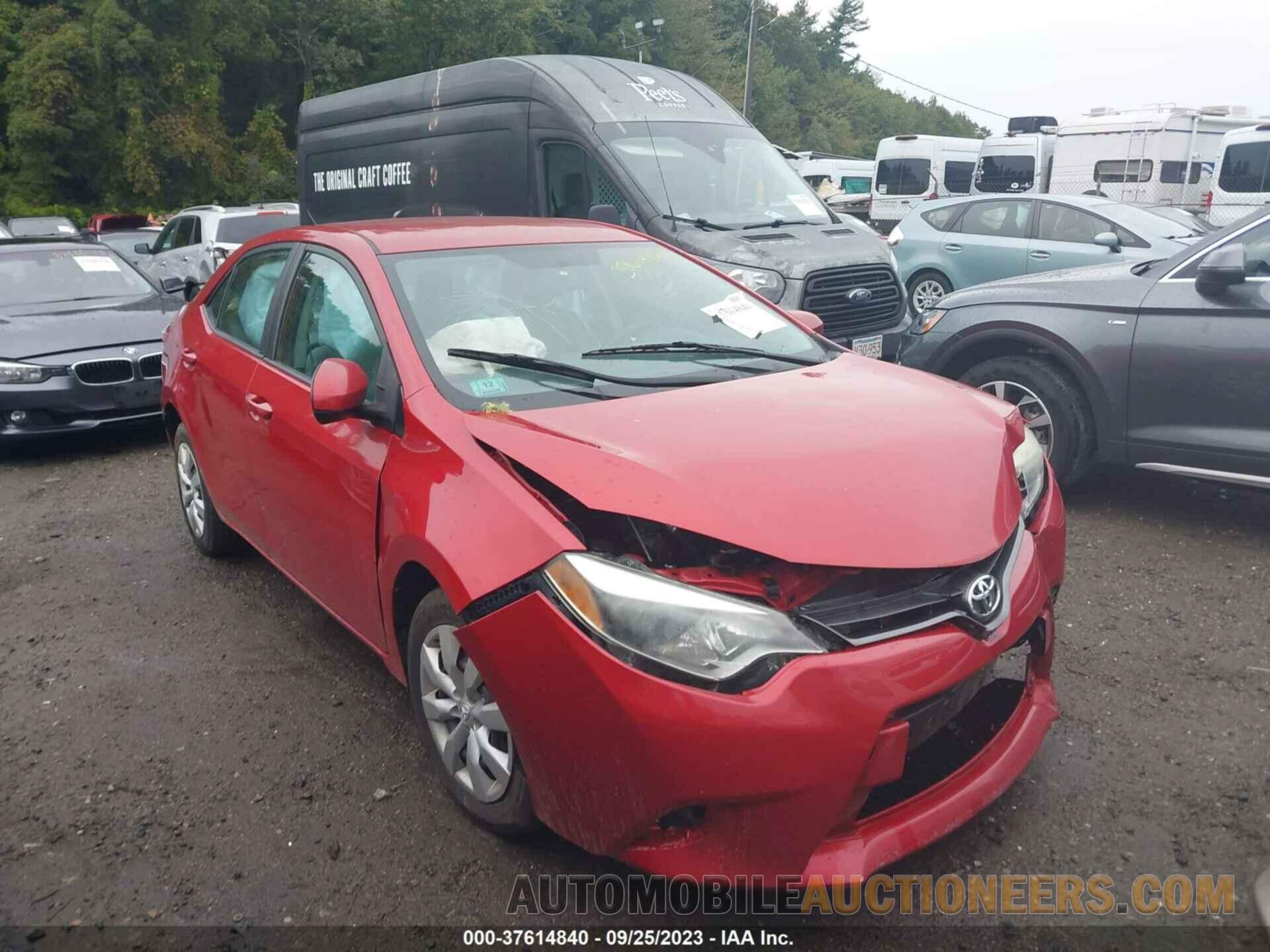 2T1BURHEXFC282843 TOYOTA COROLLA 2015