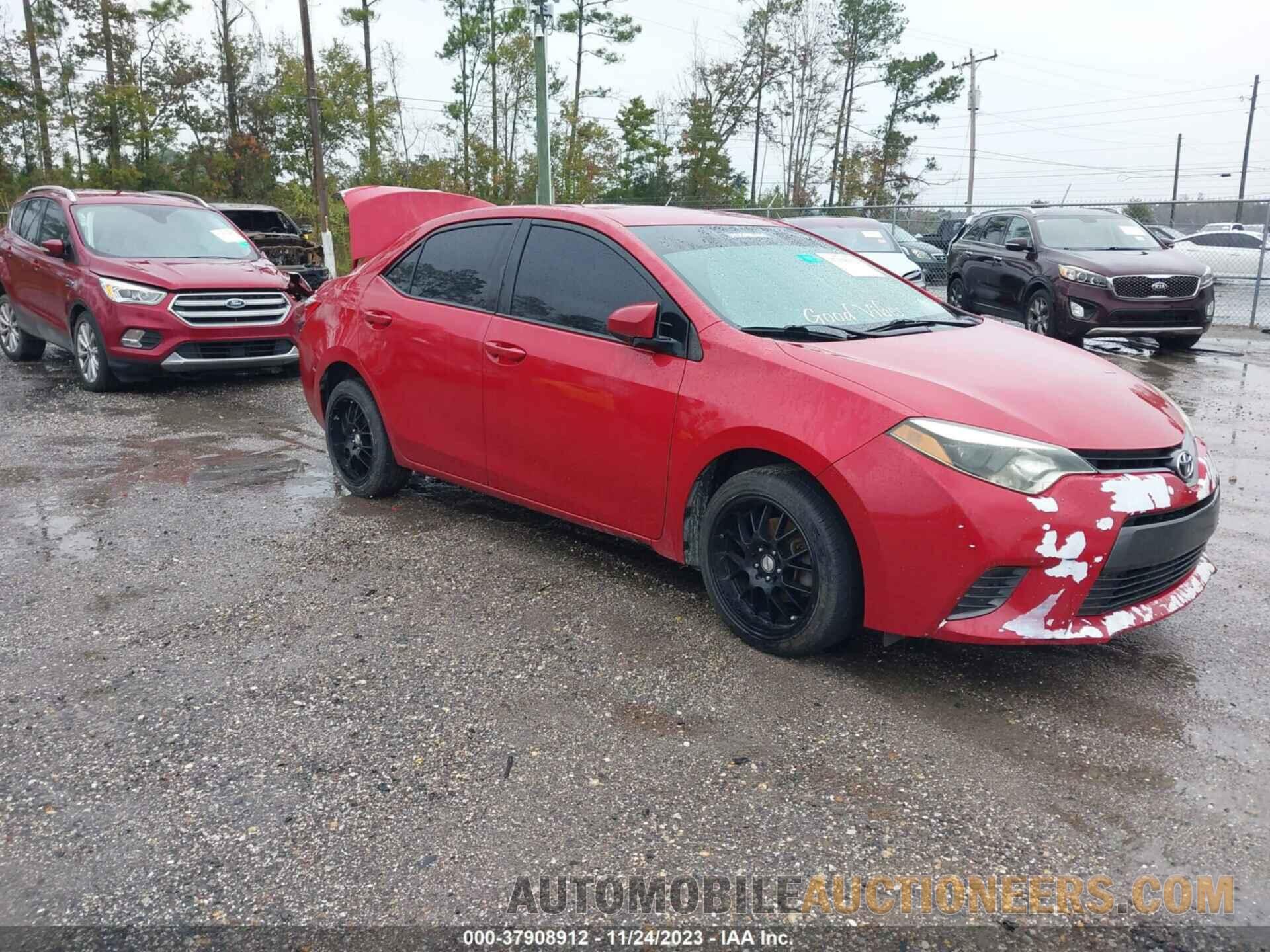 2T1BURHEXFC285371 TOYOTA COROLLA 2015