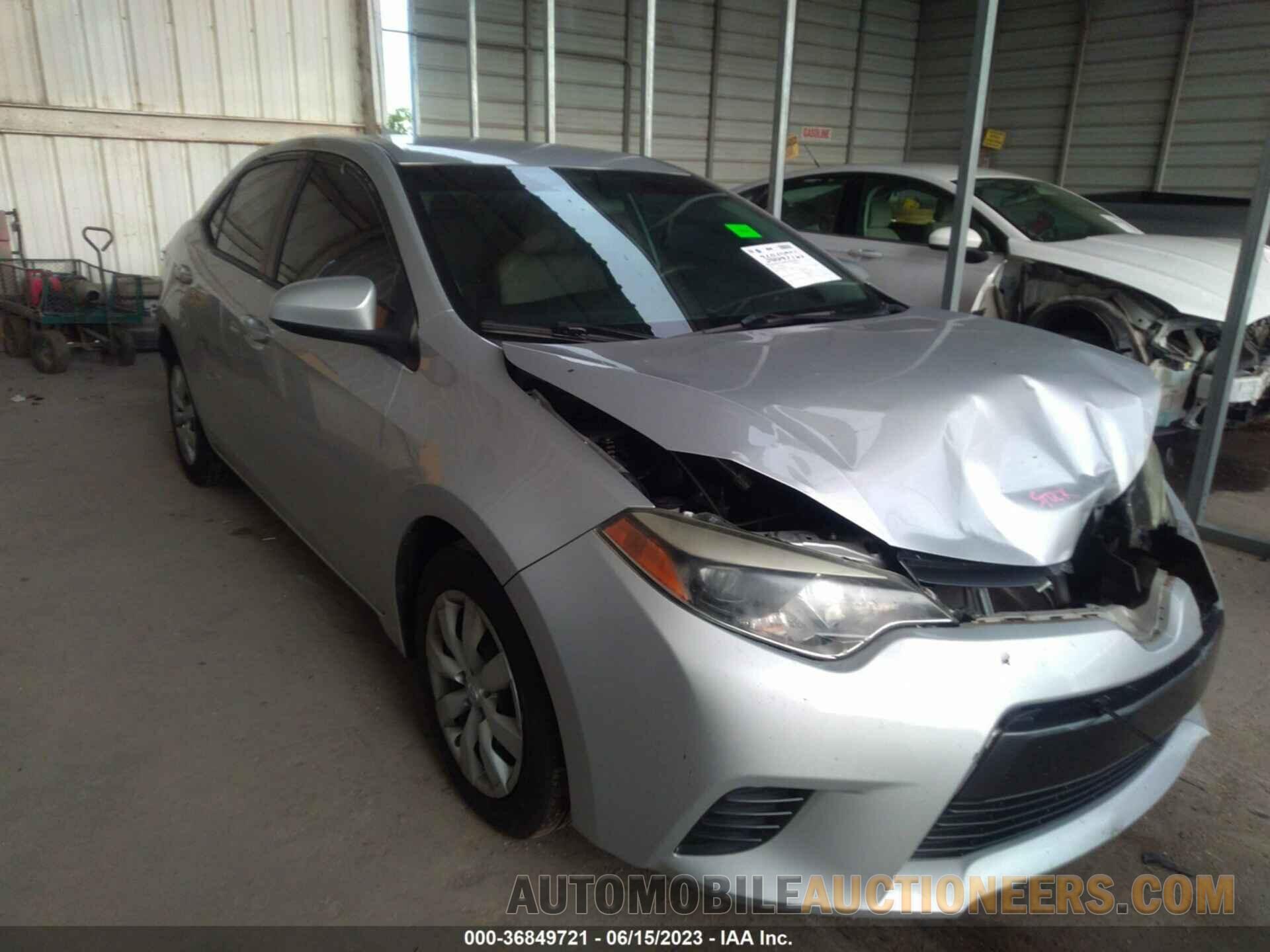 2T1BURHEXFC290747 TOYOTA COROLLA 2015