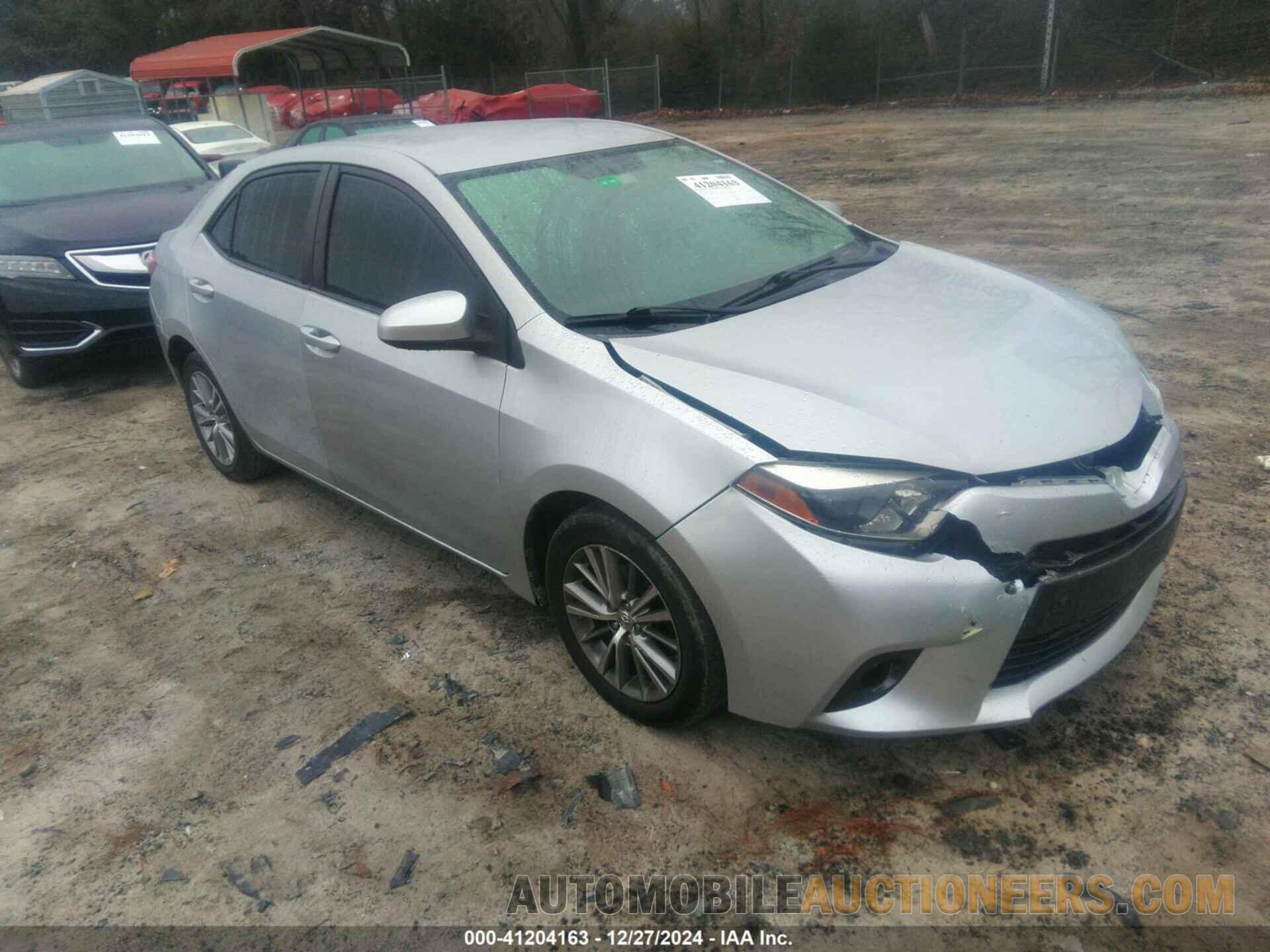 2T1BURHEXFC307322 TOYOTA COROLLA 2015