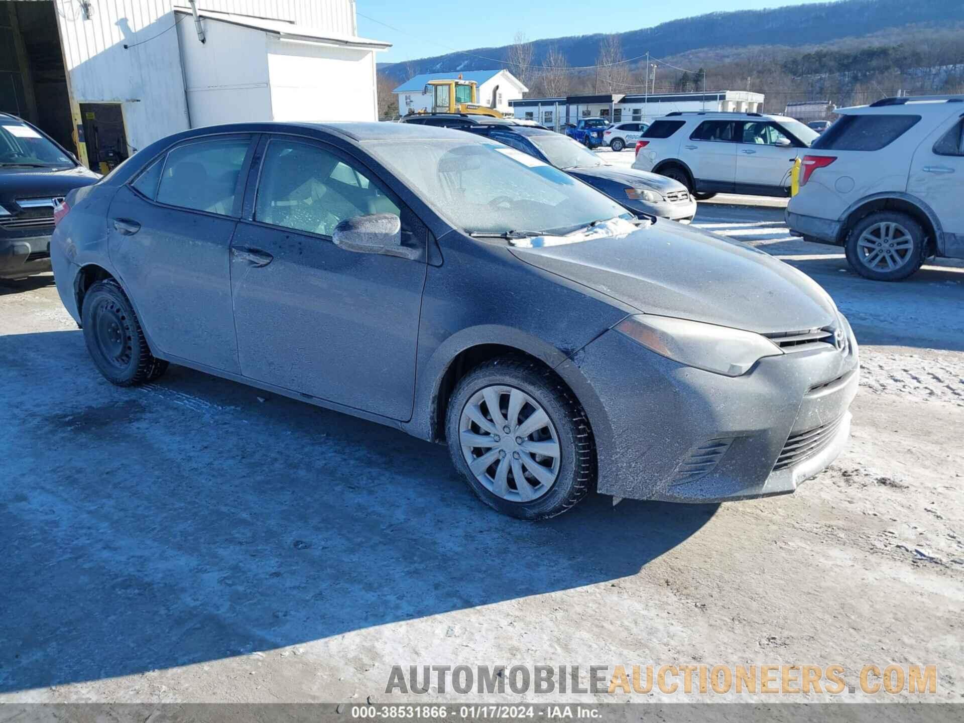 2T1BURHEXFC310138 TOYOTA COROLLA 2015