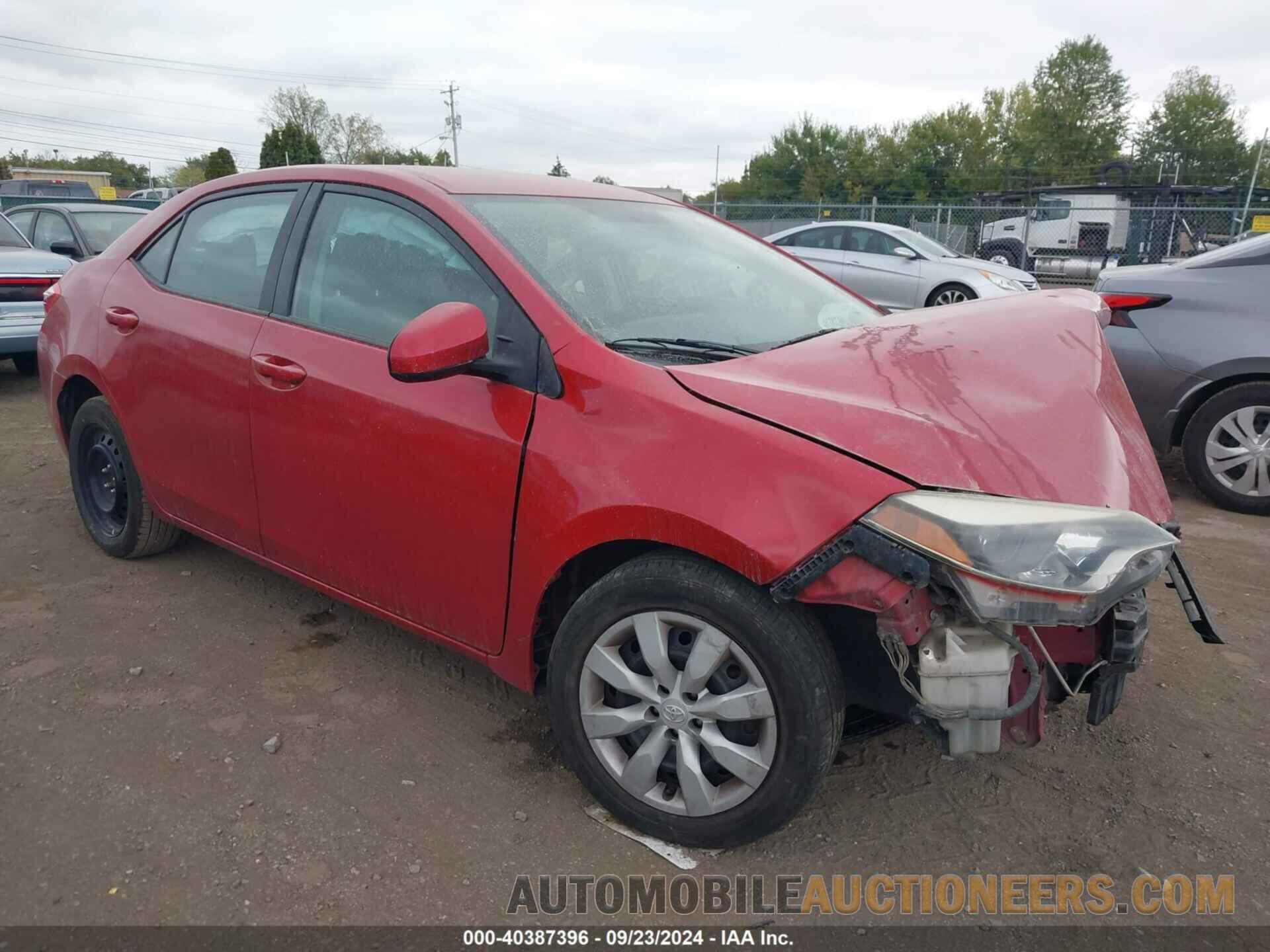 2T1BURHEXFC310768 TOYOTA COROLLA 2015