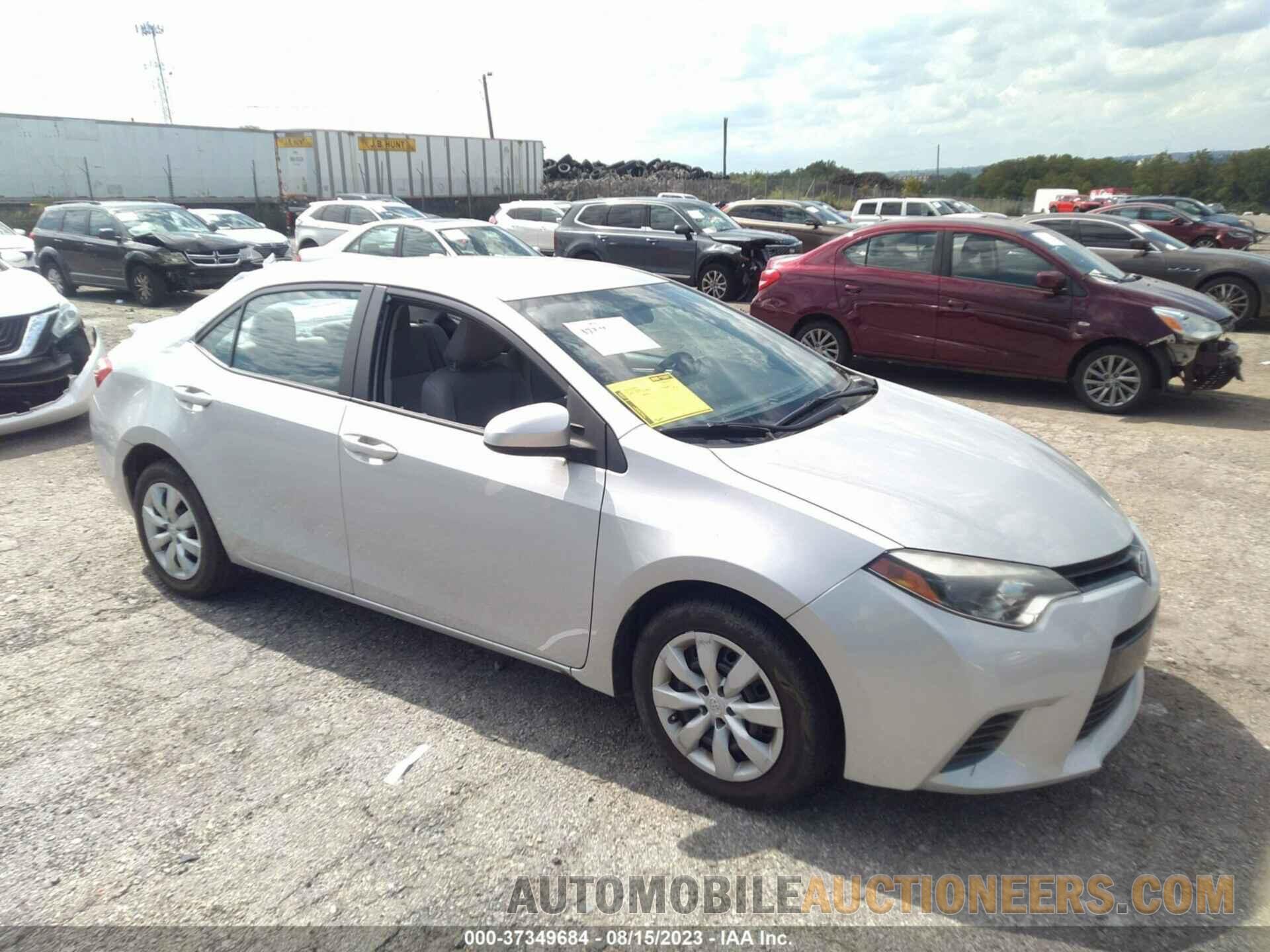 2T1BURHEXFC312181 TOYOTA COROLLA 2015