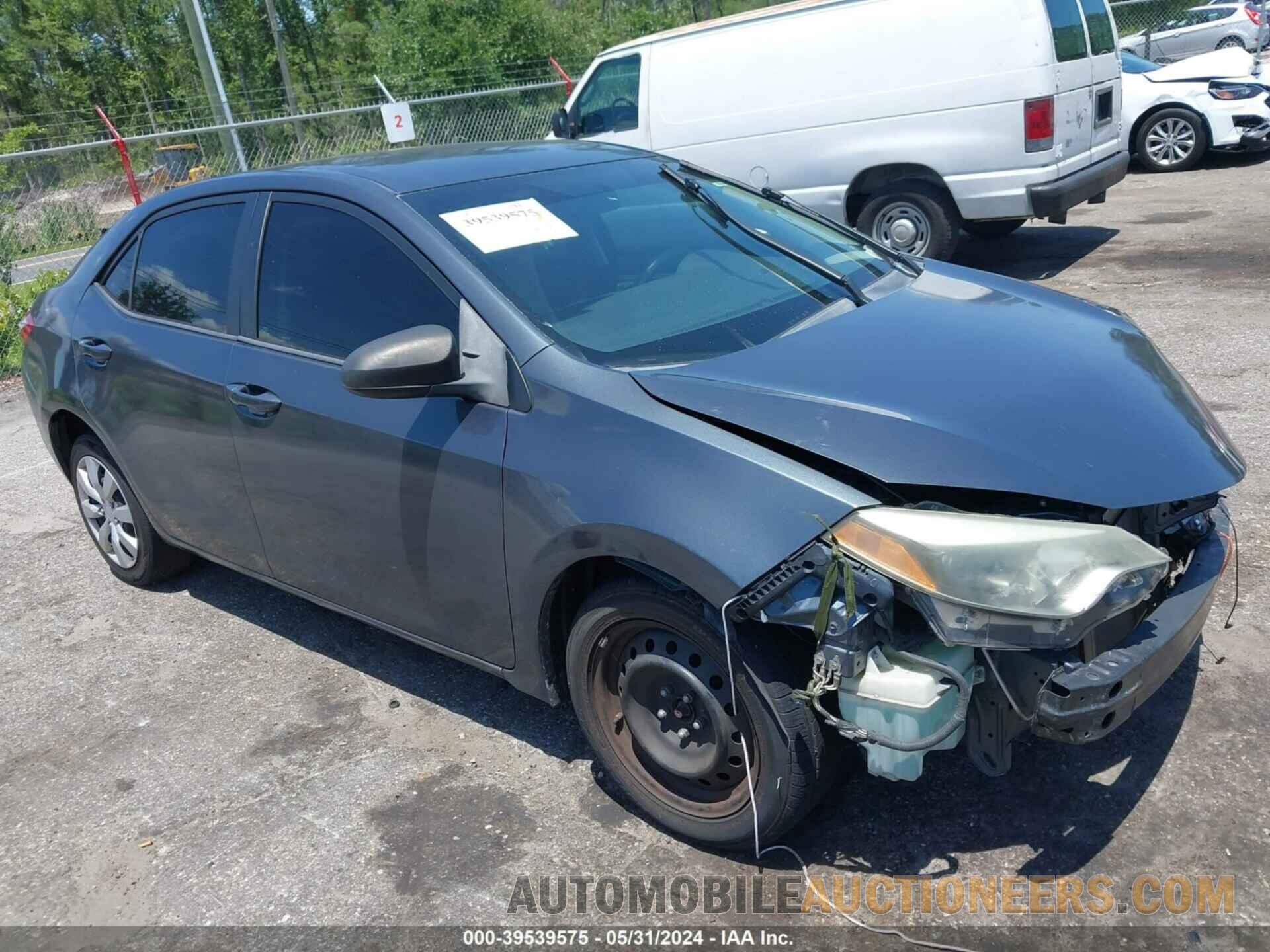 2T1BURHEXFC315159 TOYOTA COROLLA 2015