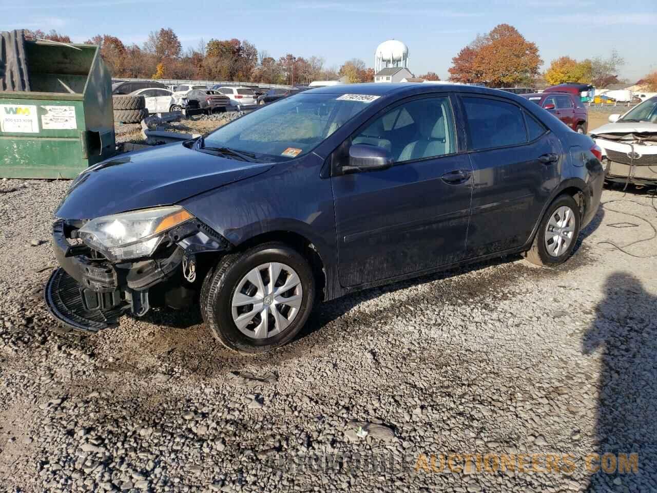 2T1BURHEXFC321883 TOYOTA COROLLA 2015