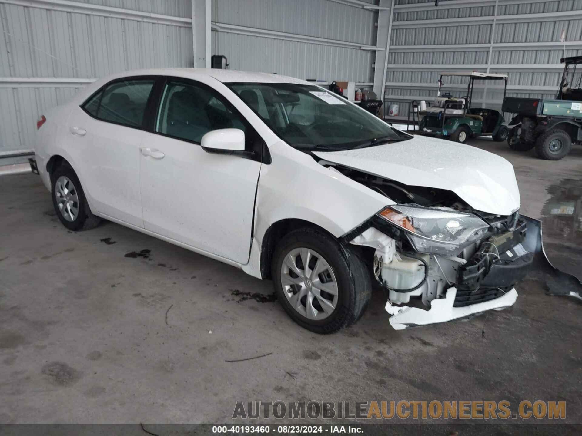 2T1BURHEXFC322225 TOYOTA COROLLA 2015