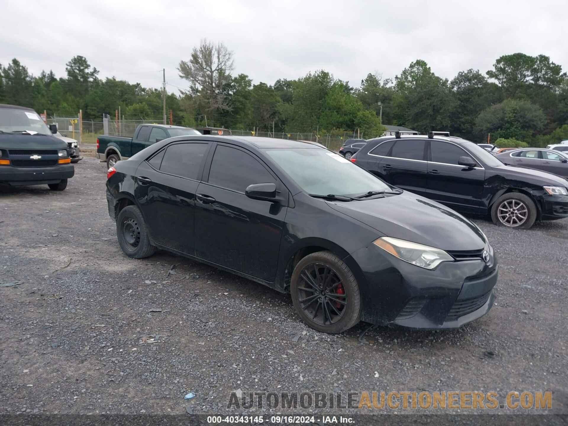 2T1BURHEXFC323780 TOYOTA COROLLA 2015