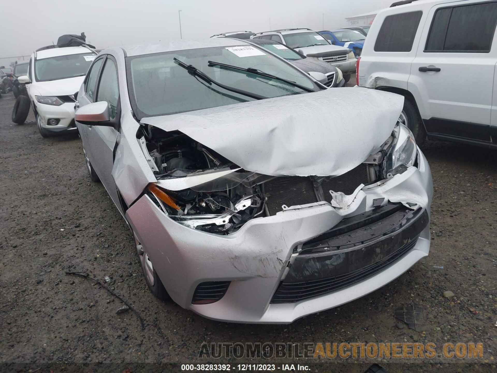 2T1BURHEXFC326520 TOYOTA COROLLA 2015