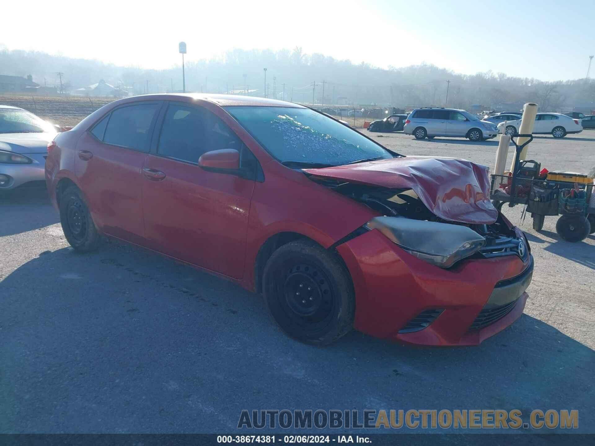 2T1BURHEXFC336254 TOYOTA COROLLA 2015