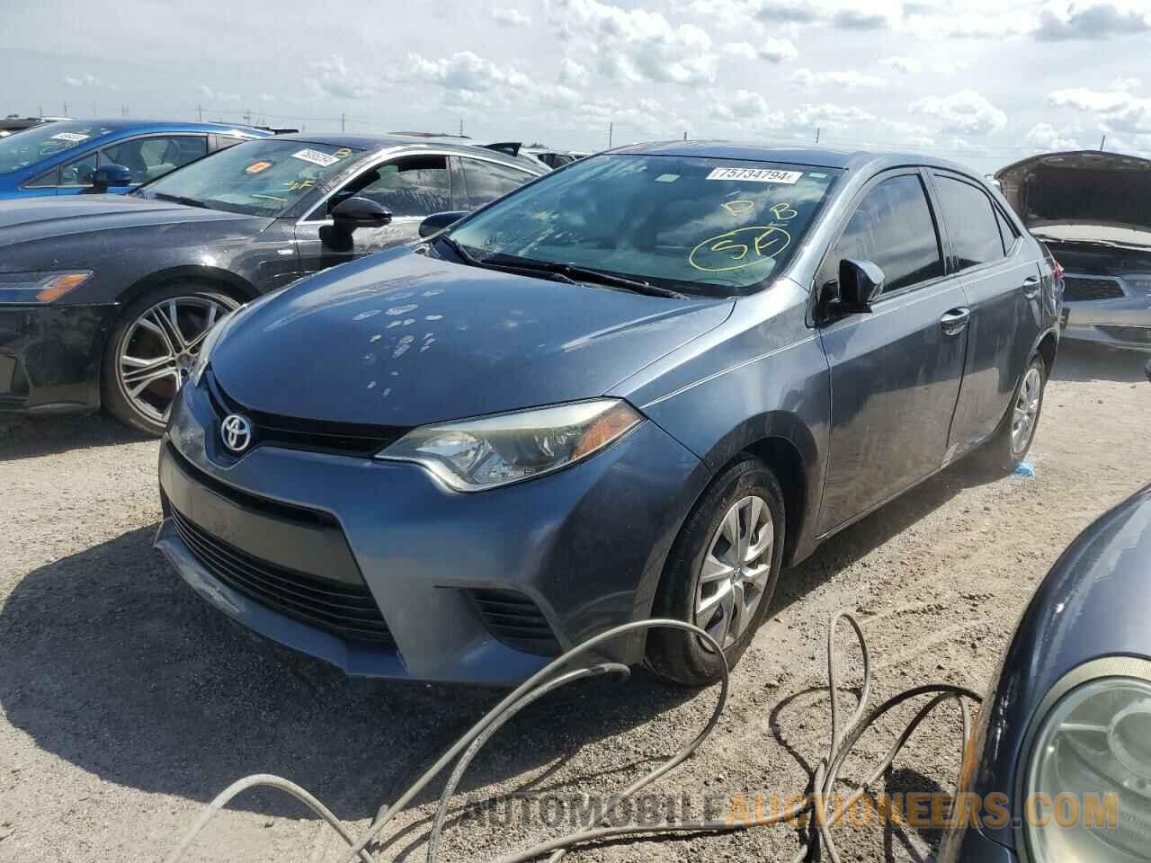 2T1BURHEXFC337842 TOYOTA COROLLA 2015