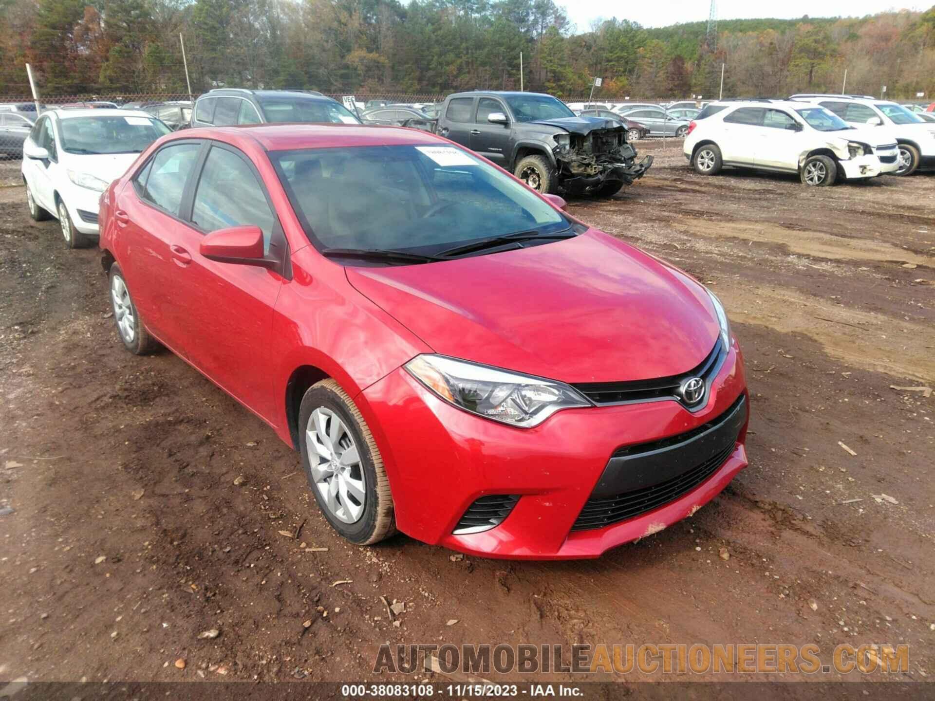 2T1BURHEXFC352163 TOYOTA COROLLA 2015