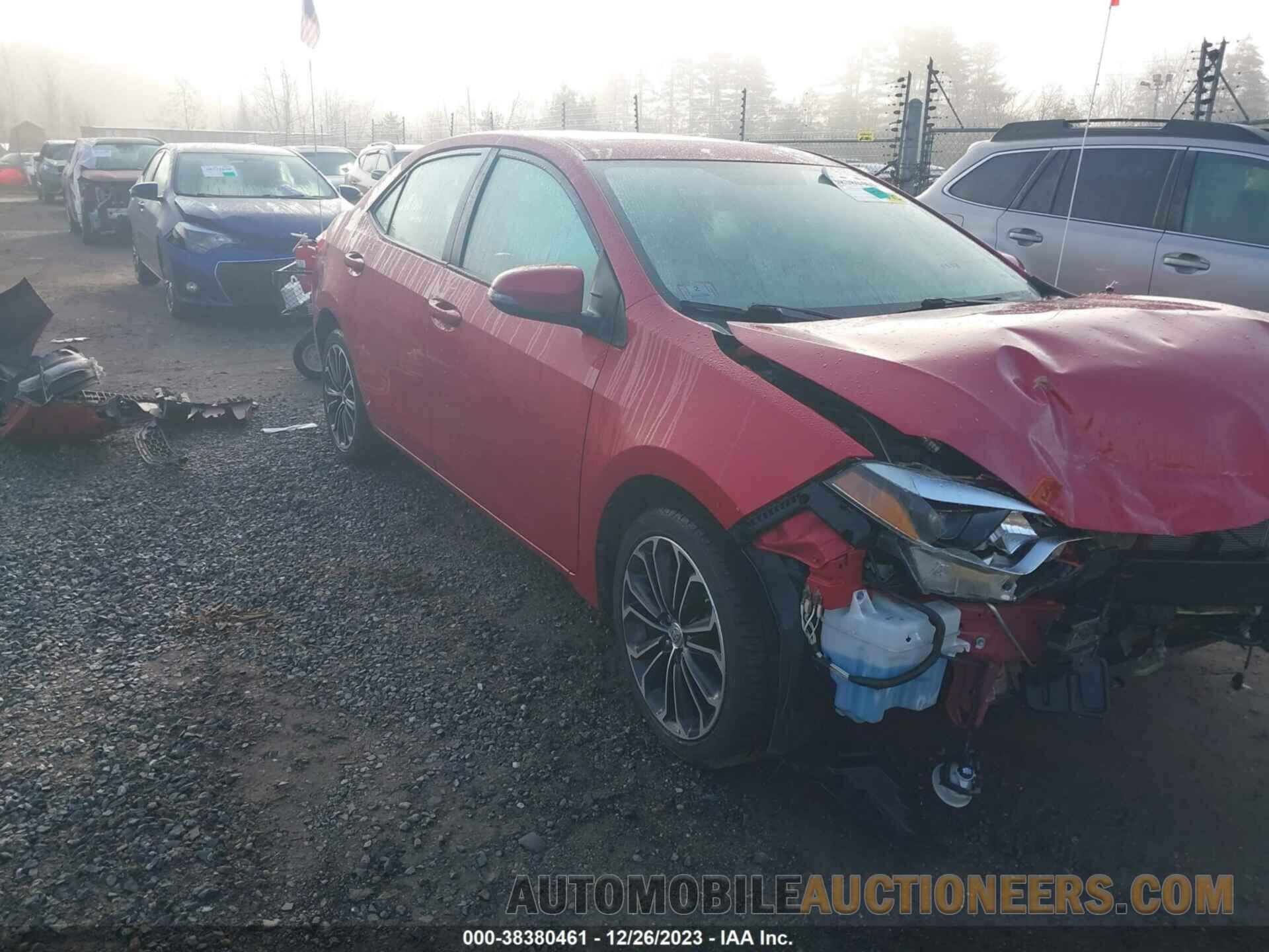 2T1BURHEXFC357640 TOYOTA COROLLA 2015